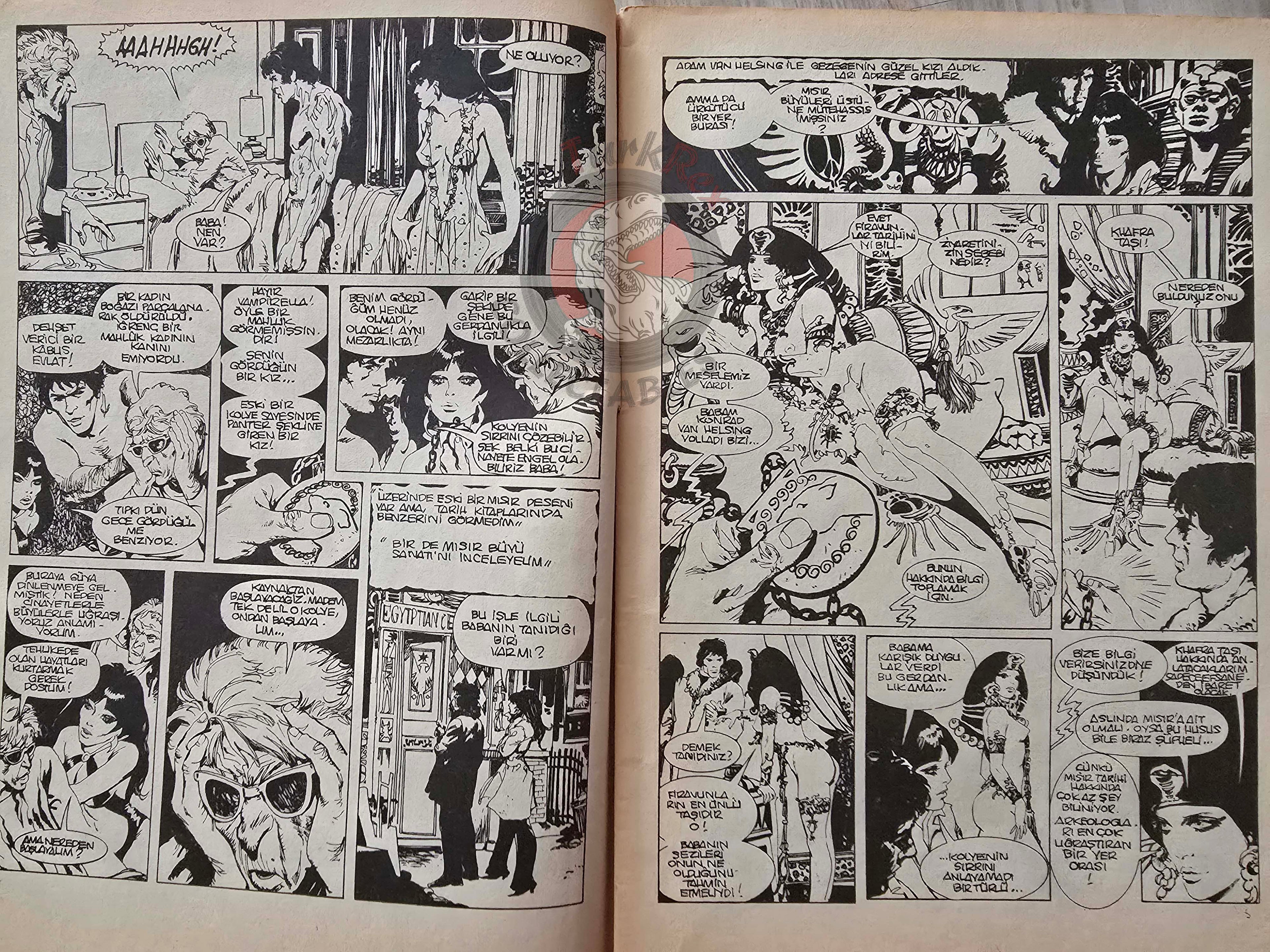 Vampirella #14 1977 Turkish Comic Turkey Warren Publishing cover #47 #50 Morbius Eerie