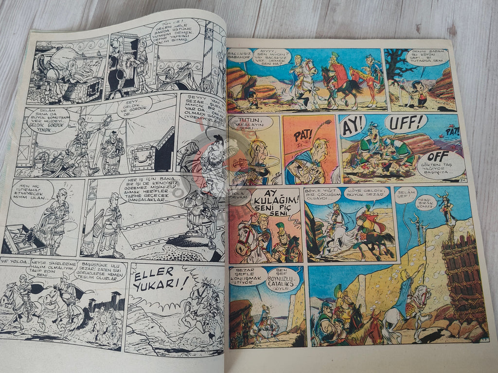 Asterix – Asterix in Spain 80s Turkish Edition Comic Turkey