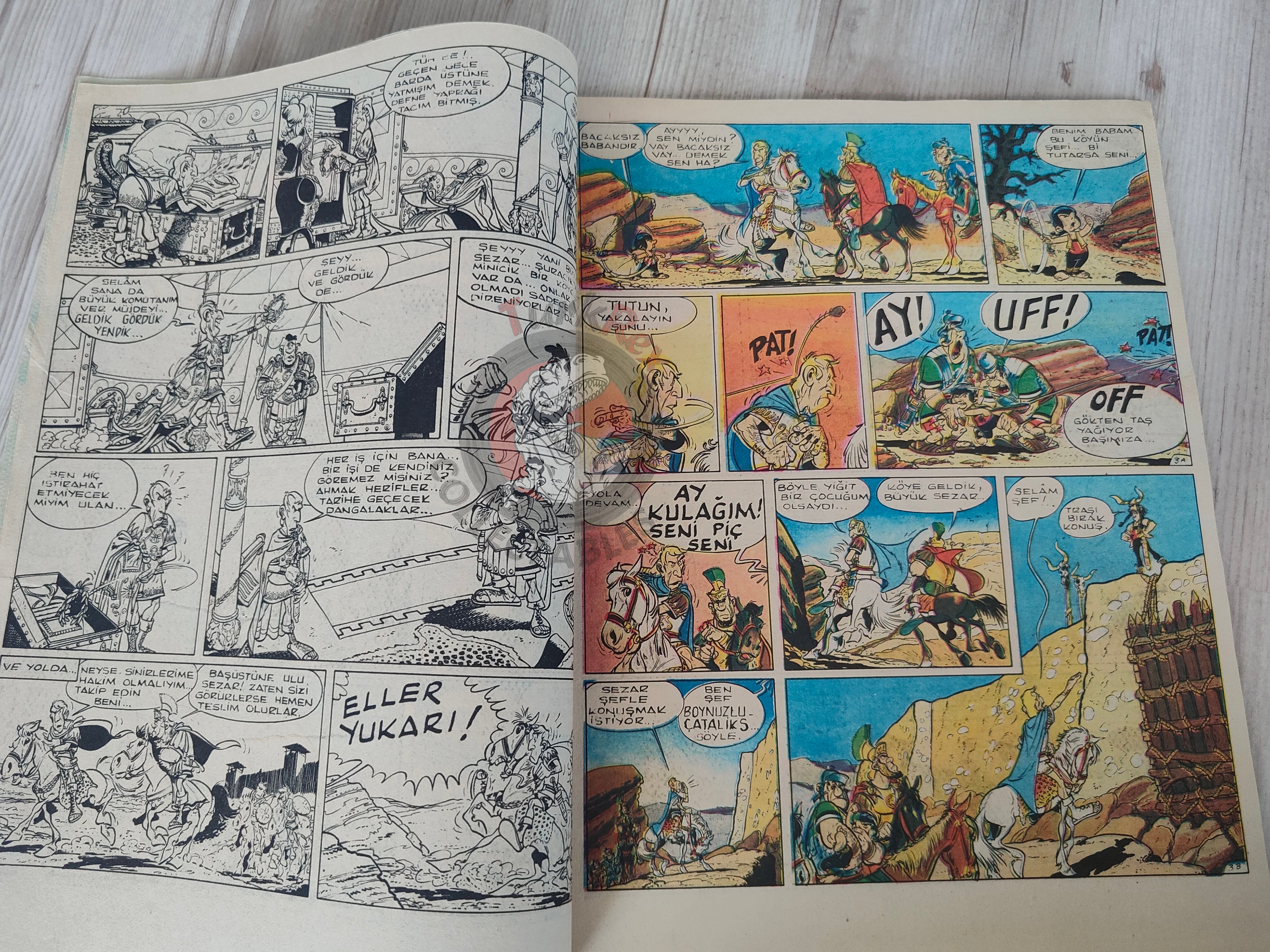 Asterix – Asterix in Spain 80s Turkish Edition Comic Turkey