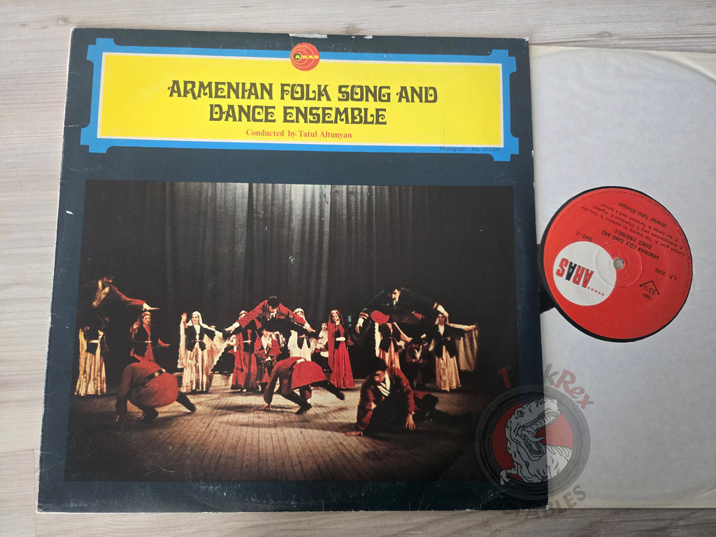 Armenian Folk Song And Dance Ensemble - Tatul Altunyan Turkish Pressing Vinyl Turkey Edition