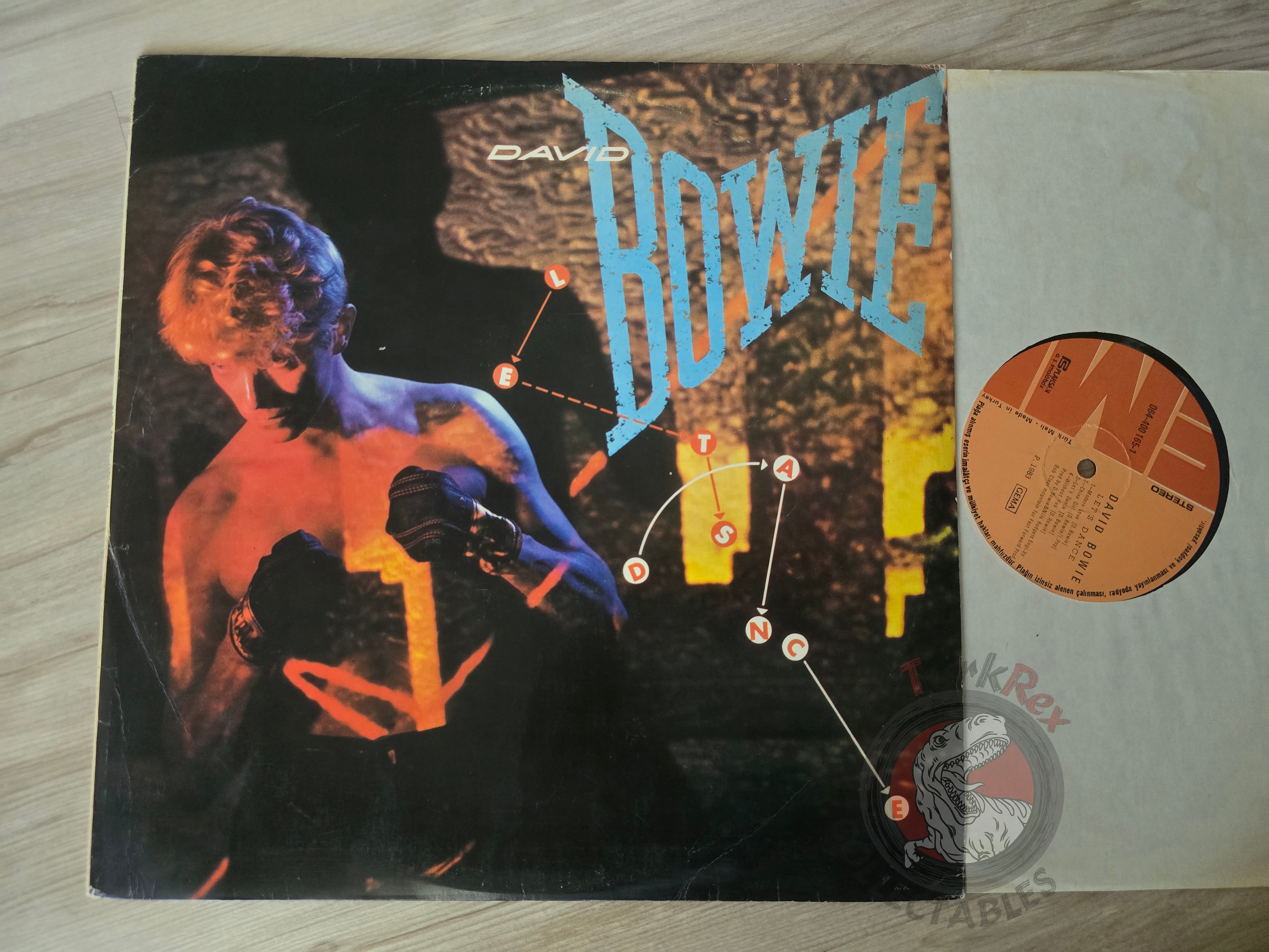David Bowie – Let's Dance Turkish Pressing Vinyl Turkey Edition
