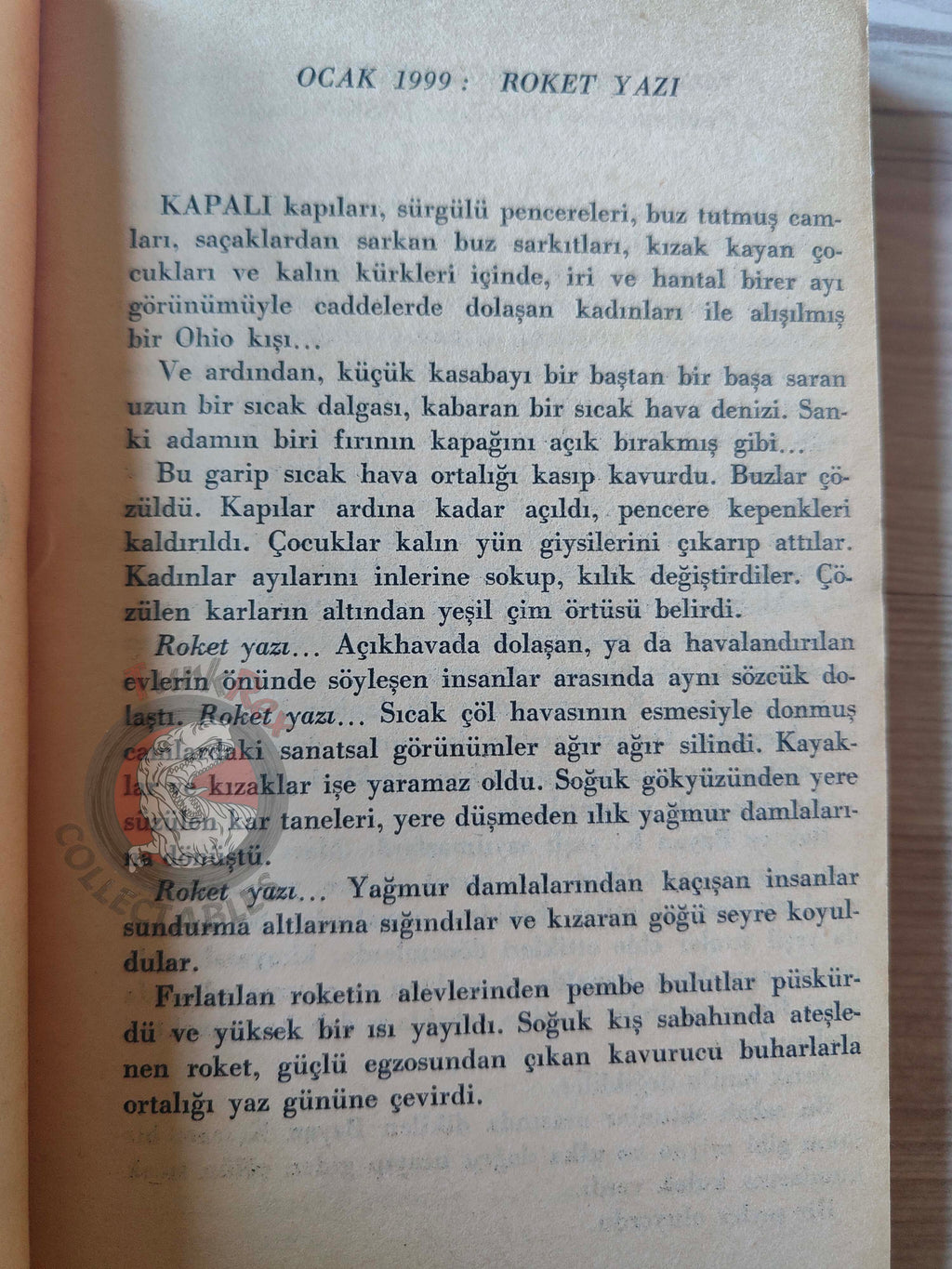 Ray Bradbury – The Silver Locusts 1984 1st Turkish Book Turkey