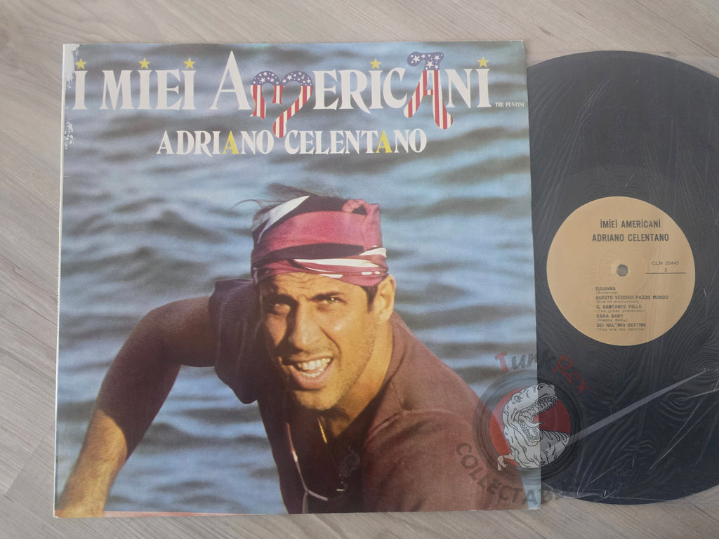 Adriano Celentano – I Miei Americani  Turkish Pressing Vinyl Turkey Edition
