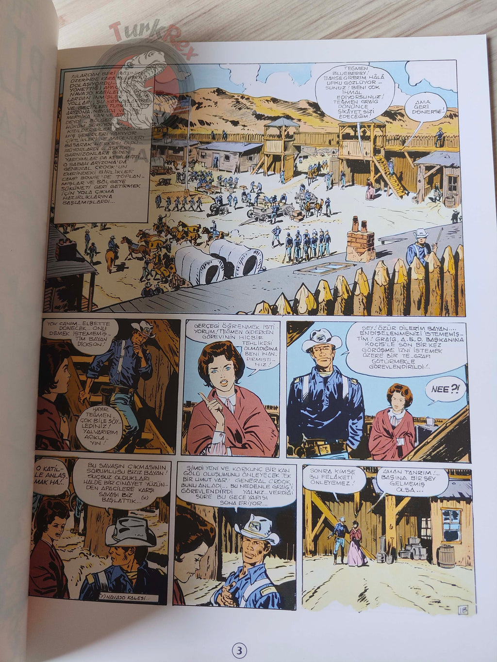 Blueberry #4 – Mission to Mexico 2003 1st Edition Turkish Comic Turkey