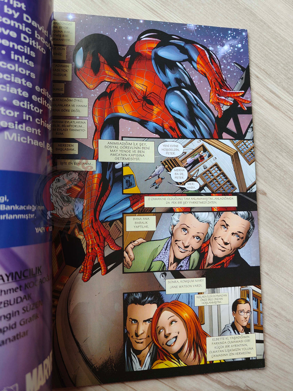 Spider-Man The Official Movie Adaptation 2002 Turkish Comic Turkey