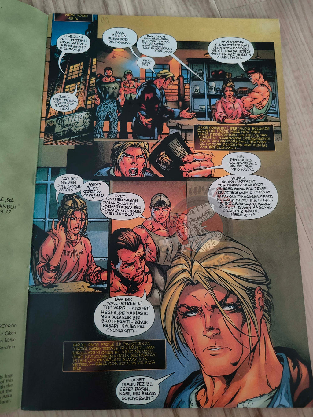 Witchblade #4 1999 Turkish Comic Turkey