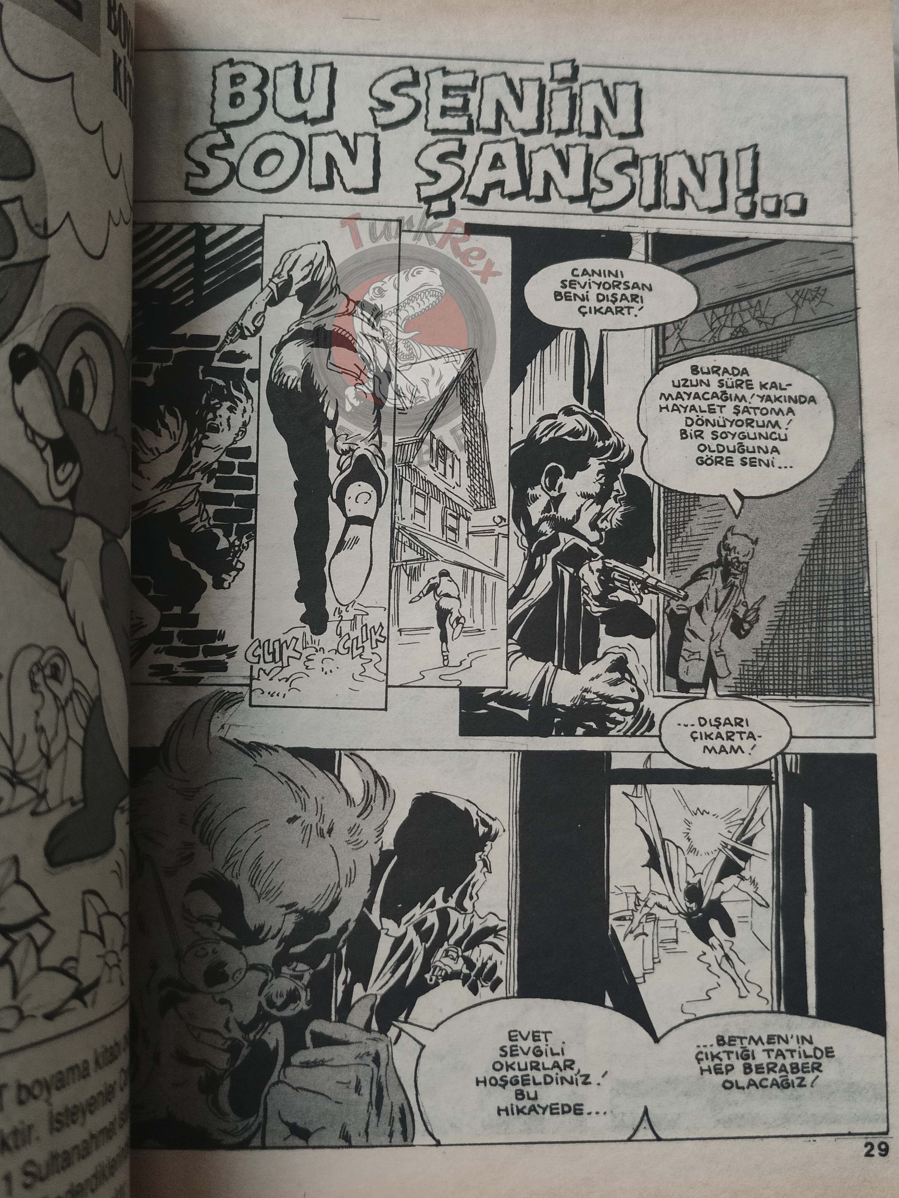 Superman Vol #14 1990 Turkish Comic Turkey Supergirl Batman Justice League Of America