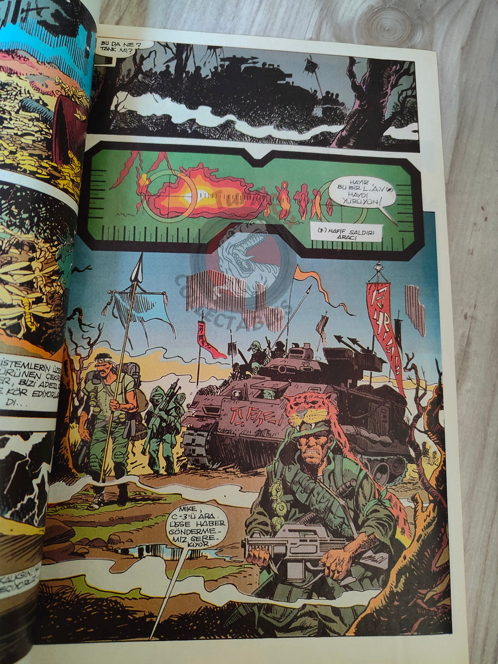 Dreadlands #1 1990s Turkish Edition Comic Turkey Newspaper Giveaway