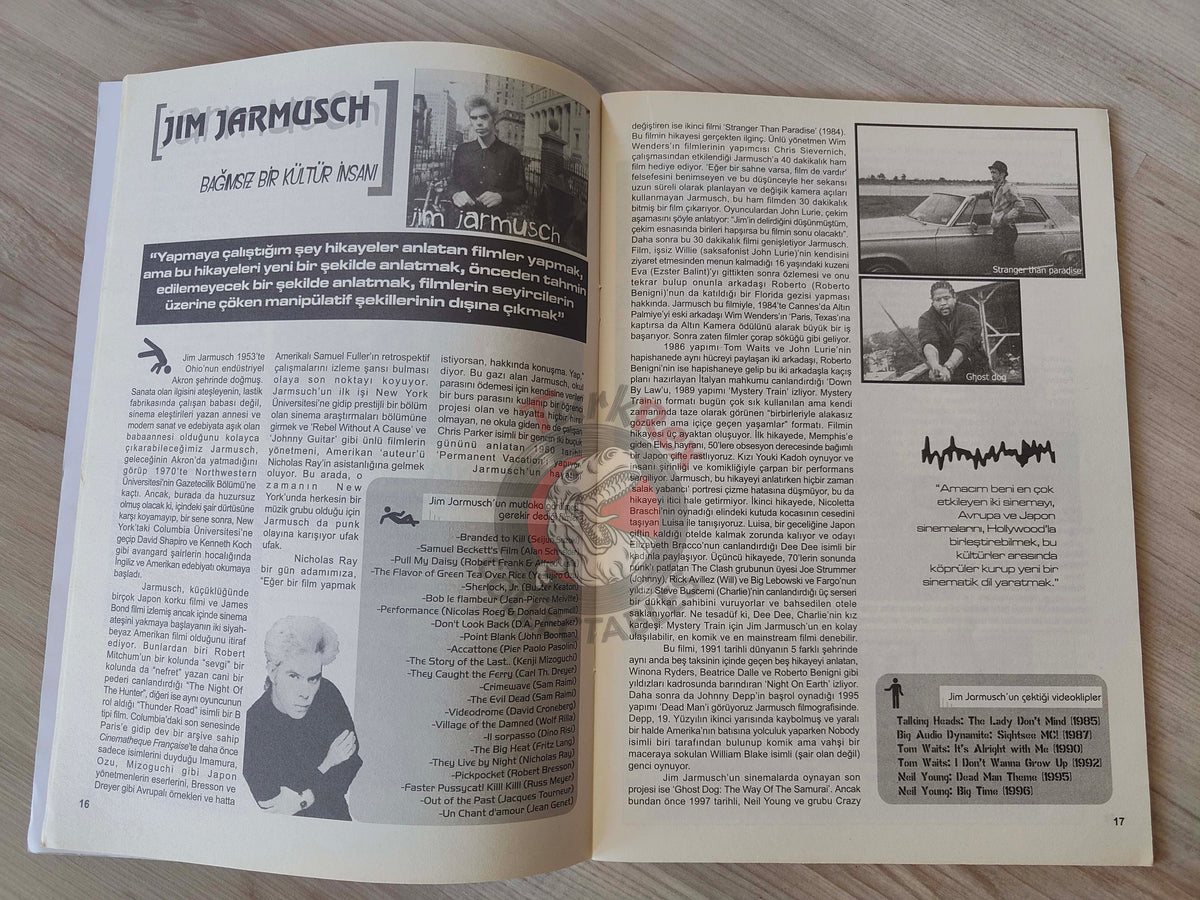 Lull 2002 Ryan Adams Turkish Mag Turkey The White Stripes The Notwist Jim Jarmusch