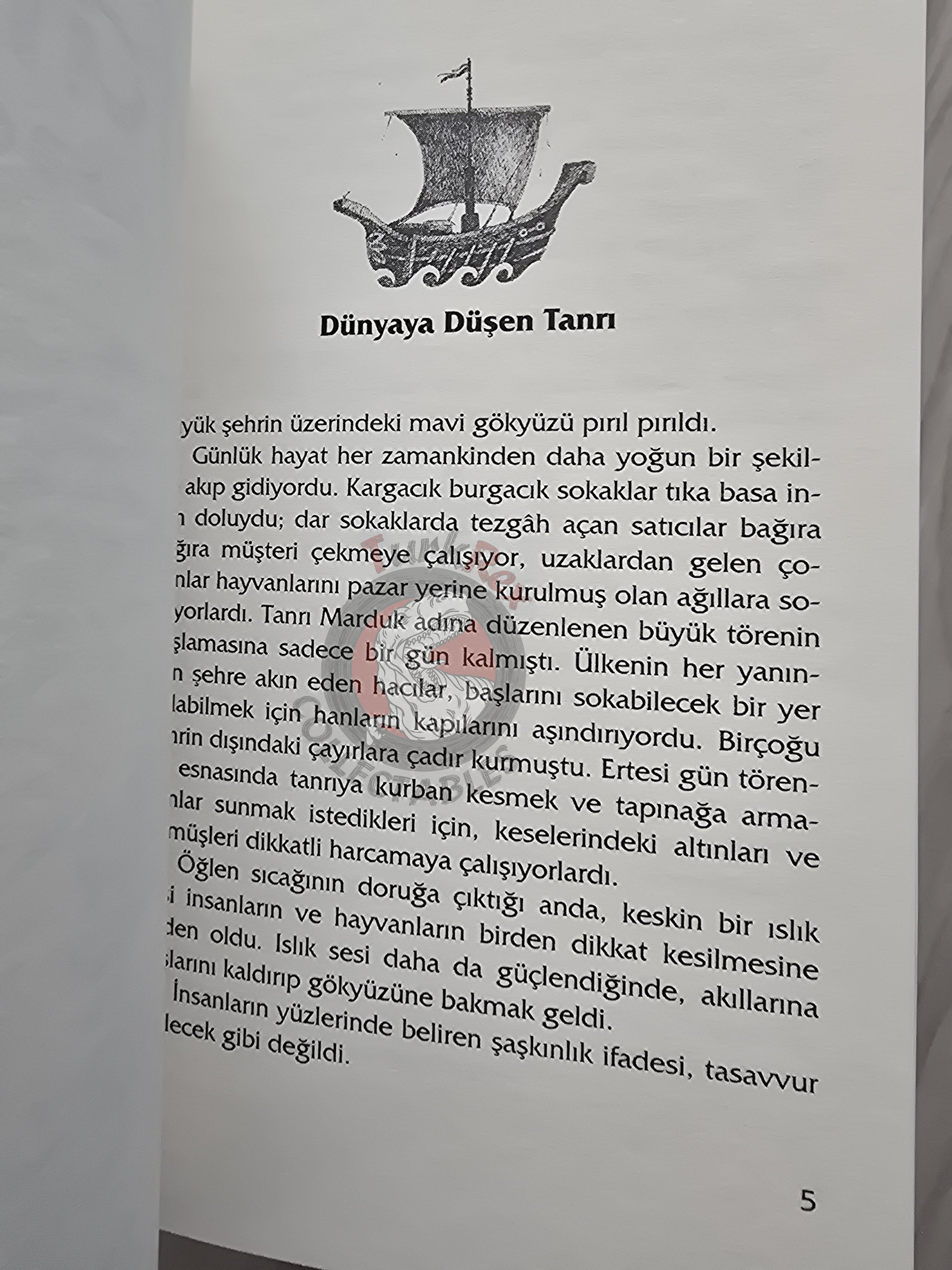Flood Myth – Albert Hirsch 2003 Turkish Book Turkey Illustrated by Turkish Artist