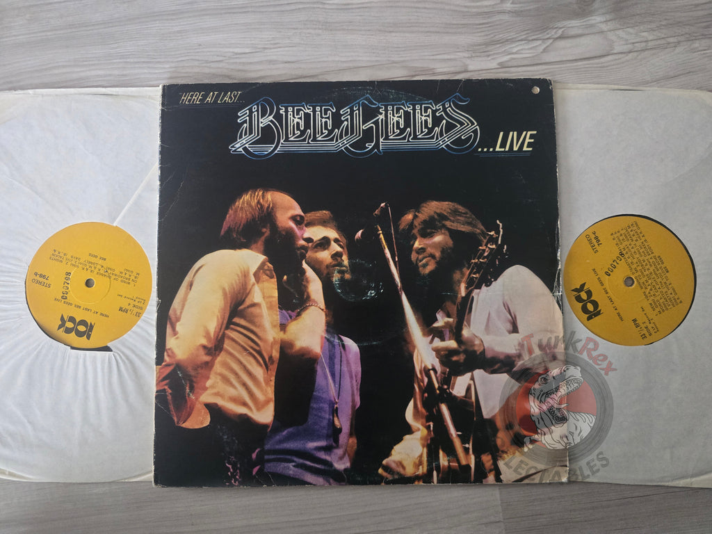 Bee Gees – Here At Last - Live Turkish Pressing Vinyl Turkey Edition