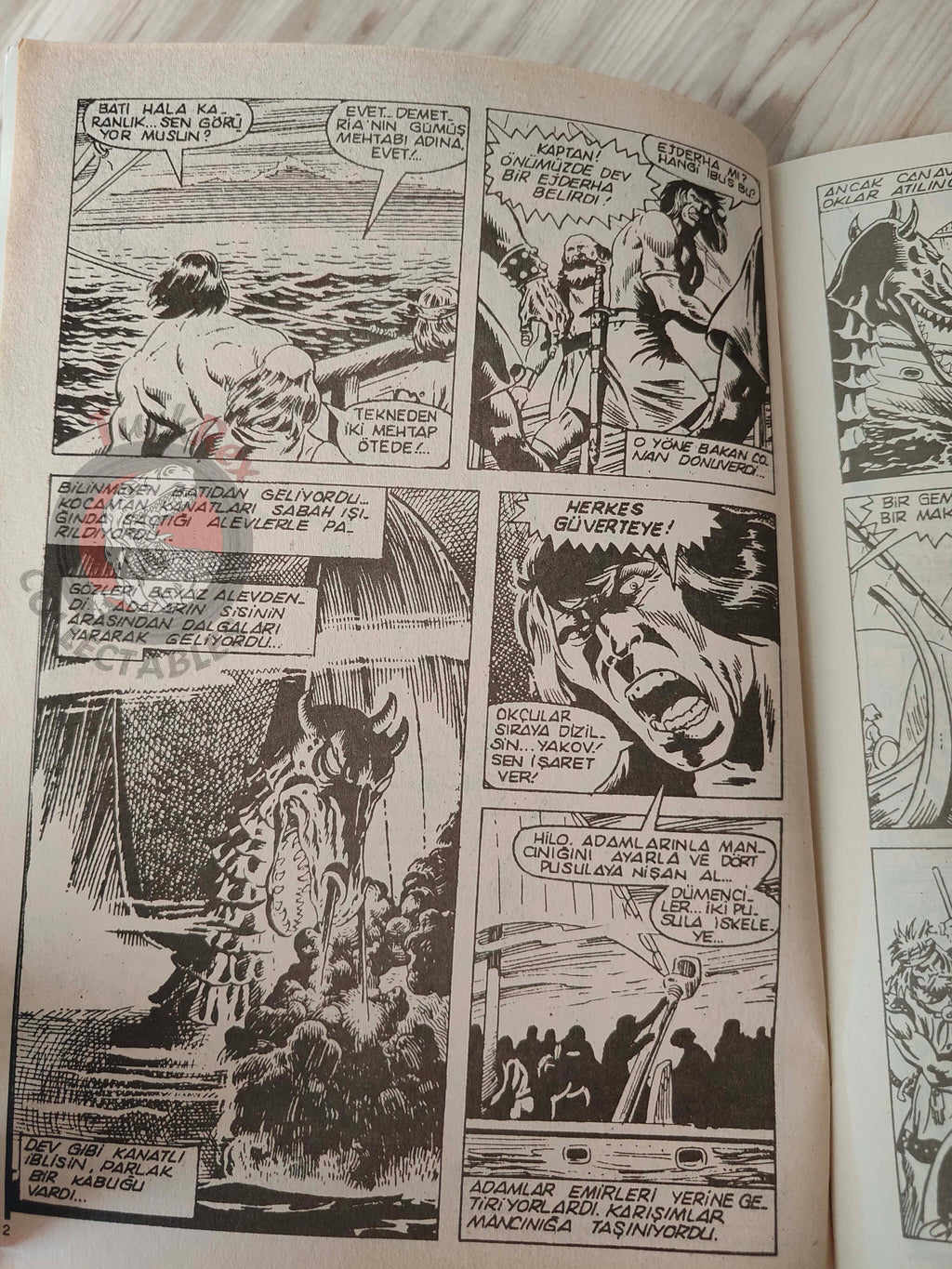 Imparator Conan #14 Kull #1 Turkish Comic Turkey Frank Frazetta