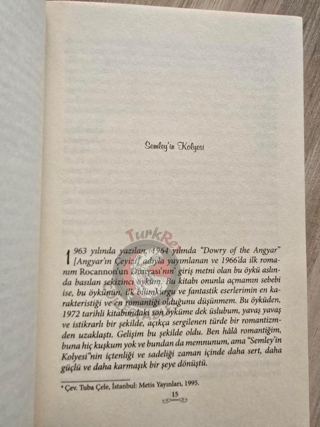 Ursula K. Le Guin – The Wind's Twelve Quarters 2015 Turkish Book Turkey