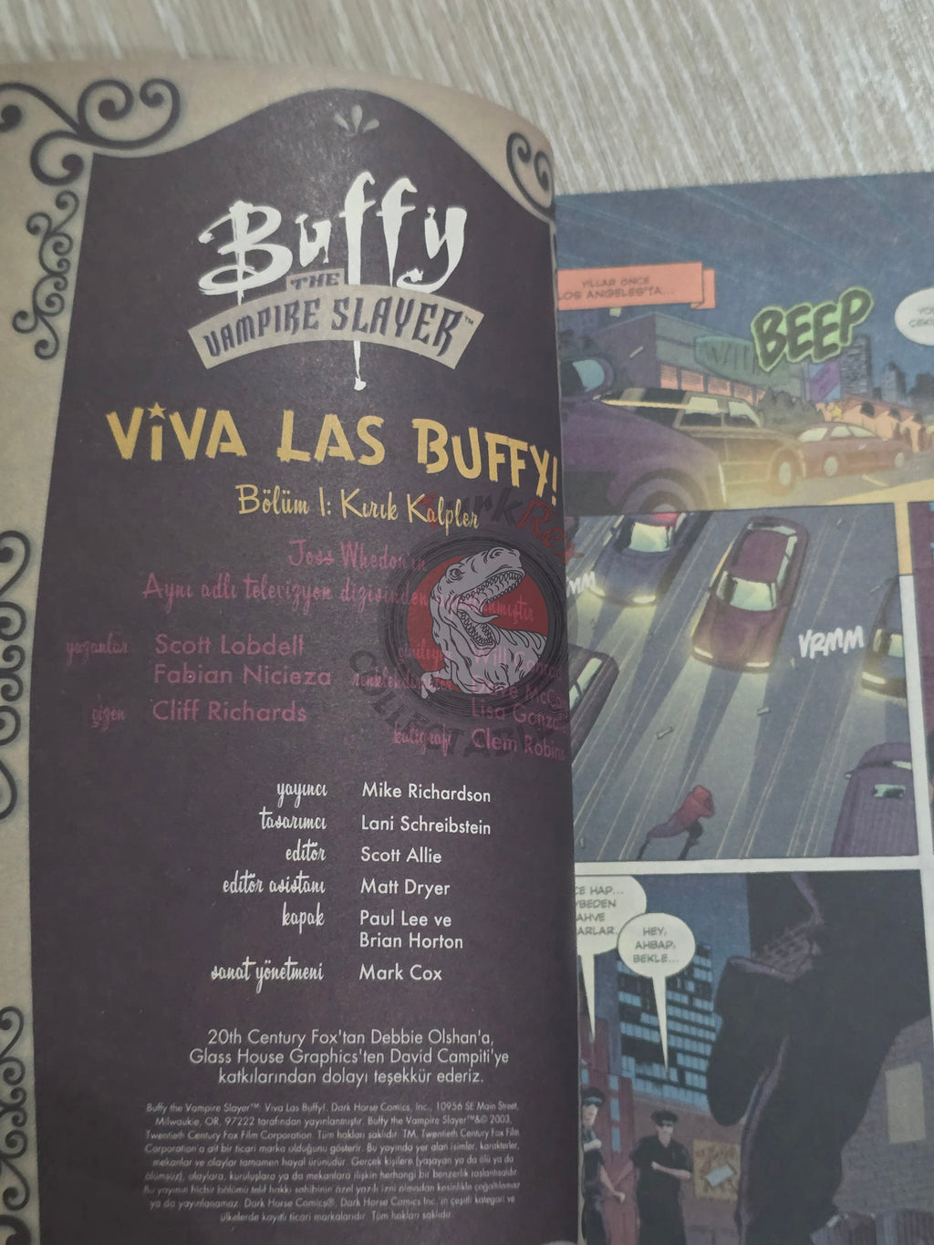 Buffy the Vampire Slayer – Viva Las Buffy! Turkish Comic Turkey #51 #52 #53 #54