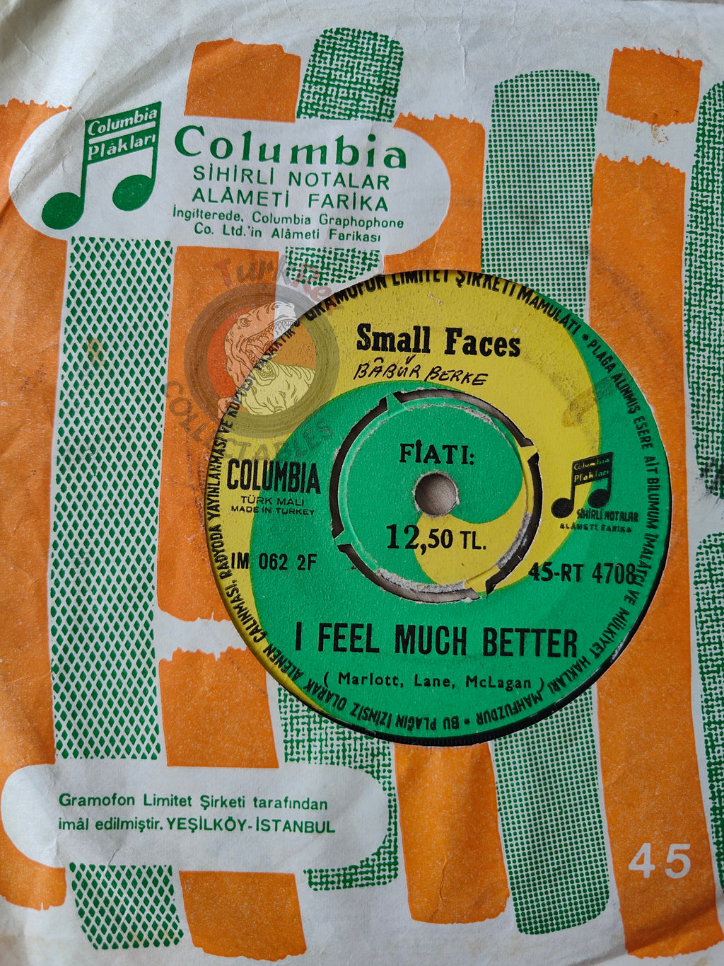 Small Faces – Tin Soldier 7" Turkish Pressing Vinyl Turkey Edition