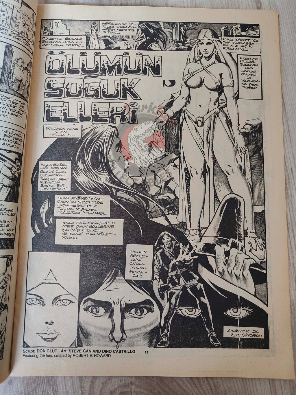 Süper Korku #3 1983 Turkish Comic Turkey Warren Creepy Eerie Vampirella #65