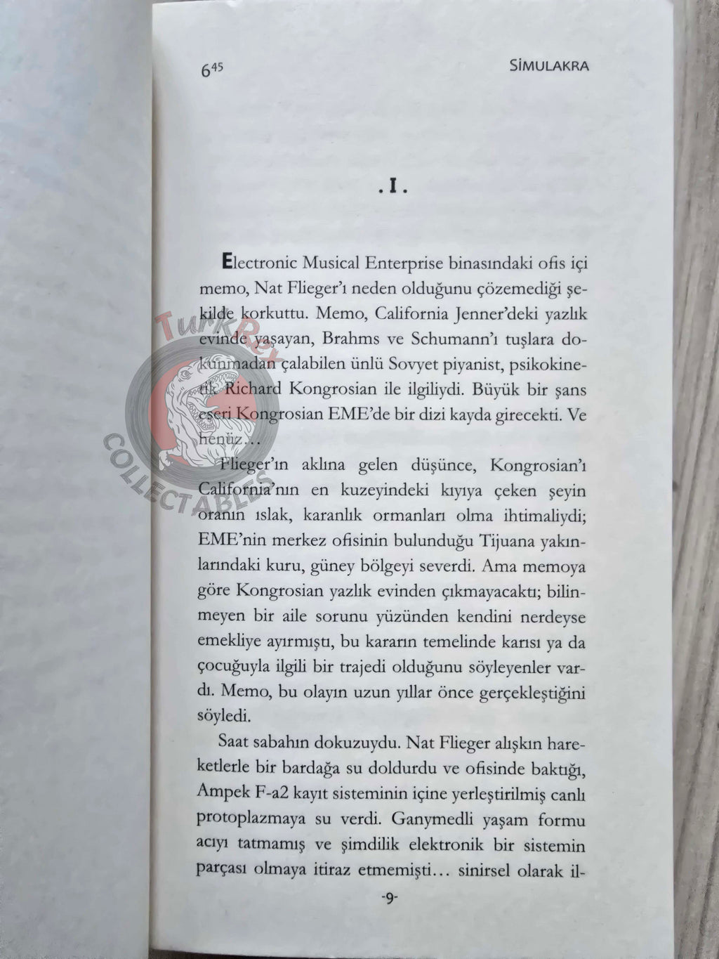 Philip K. Dick – The Simulacra 2015 Turkish Book Turkey