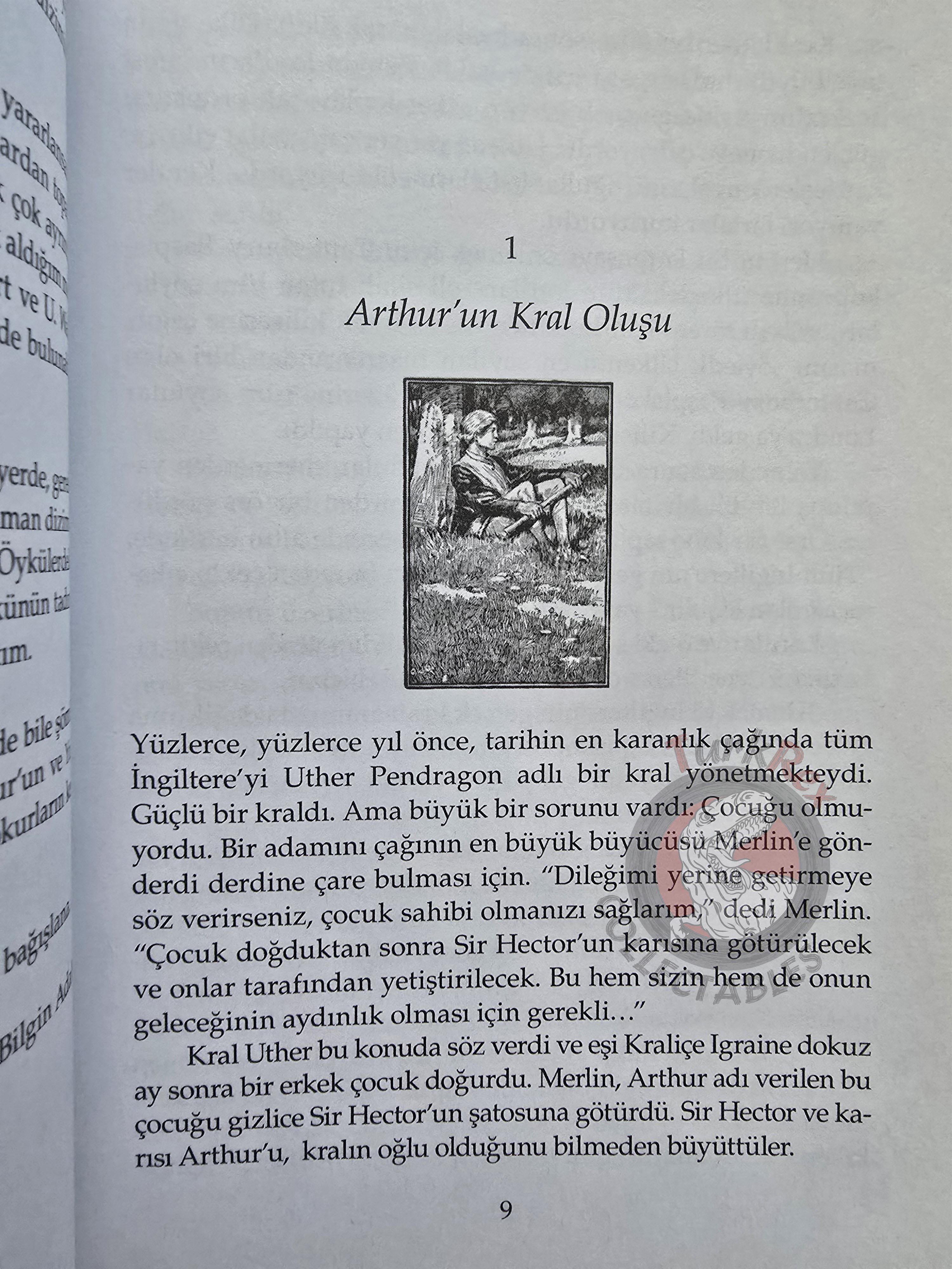 Sir Thomas Malory – King Arthur and the Knights of the Round Table 2010 Turkish Book Turkey