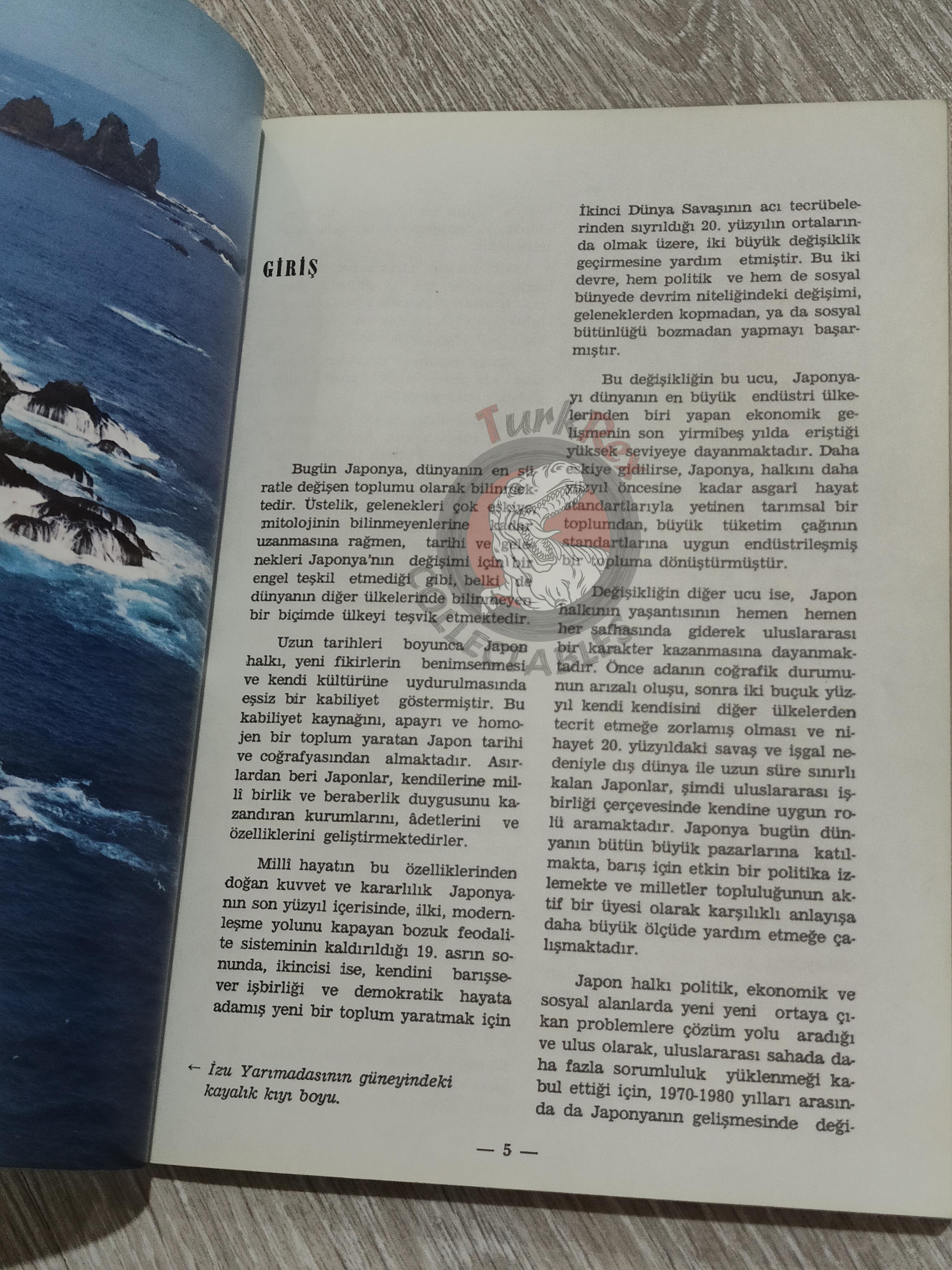 Japan Today 1971 Ministry of Foreign Affairs 1st Turkish Book Turkey Official