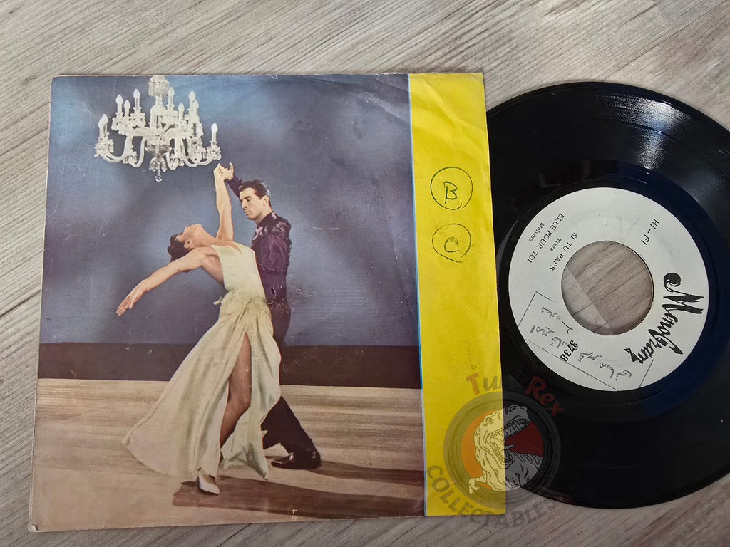 Treza / Malvina / Dick Dick -  Si Tu Pars  7" Iran Pressing Vinyl Iranian Edition