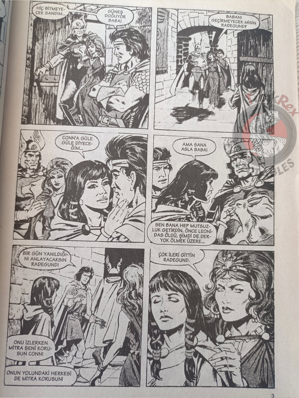 Conan The King #4 2001 Turkish Comic Turkey #35 #36