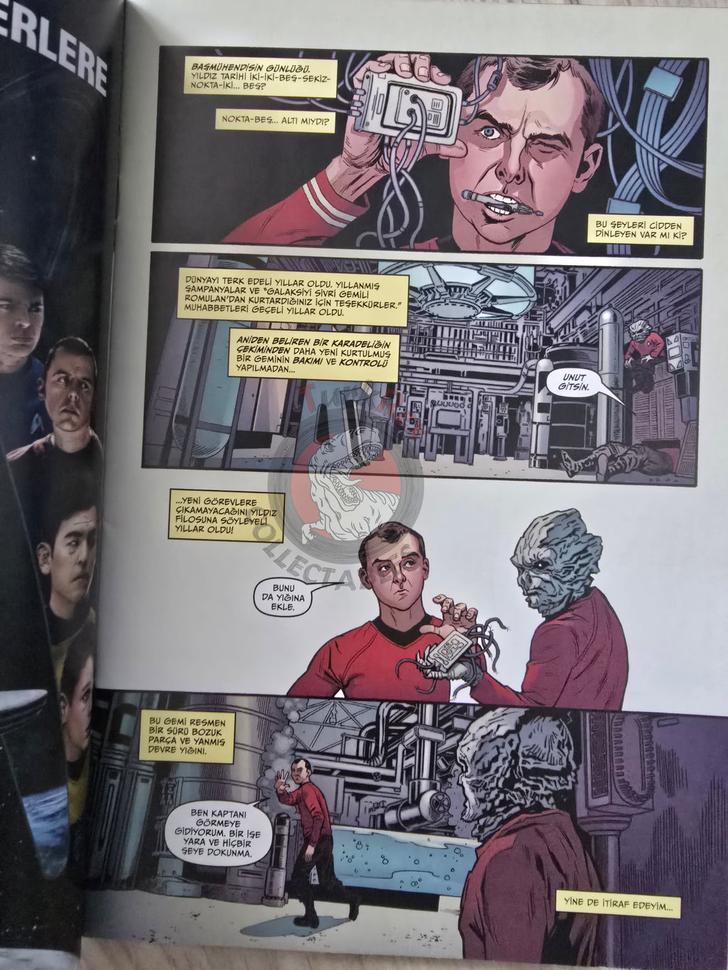 Star Trek #1 2017 Turkish Comic Turkey IDW Publishing Nostalgia