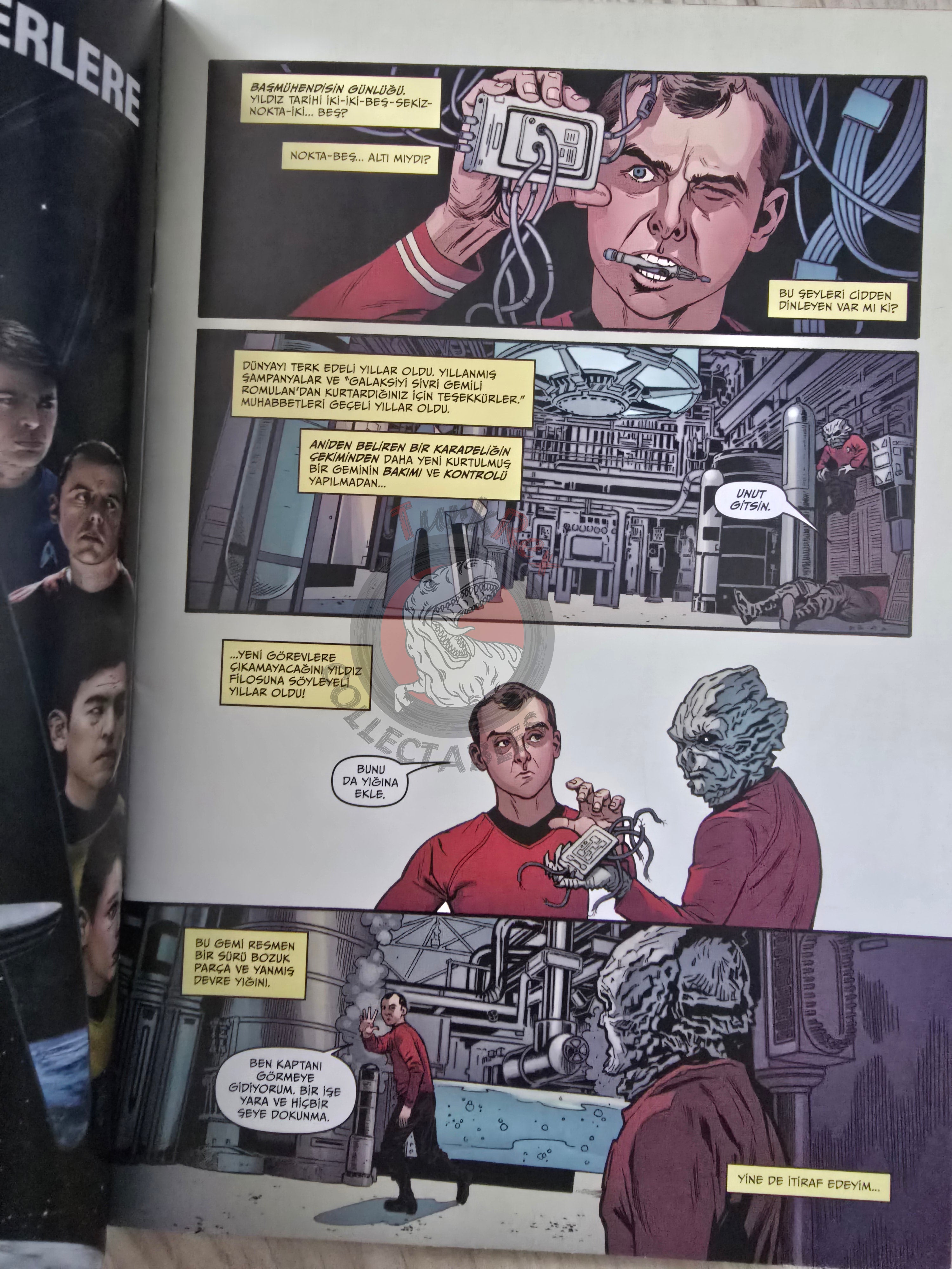 Star Trek #1 2017 Turkish Comic Turkey IDW Publishing Nostalgia