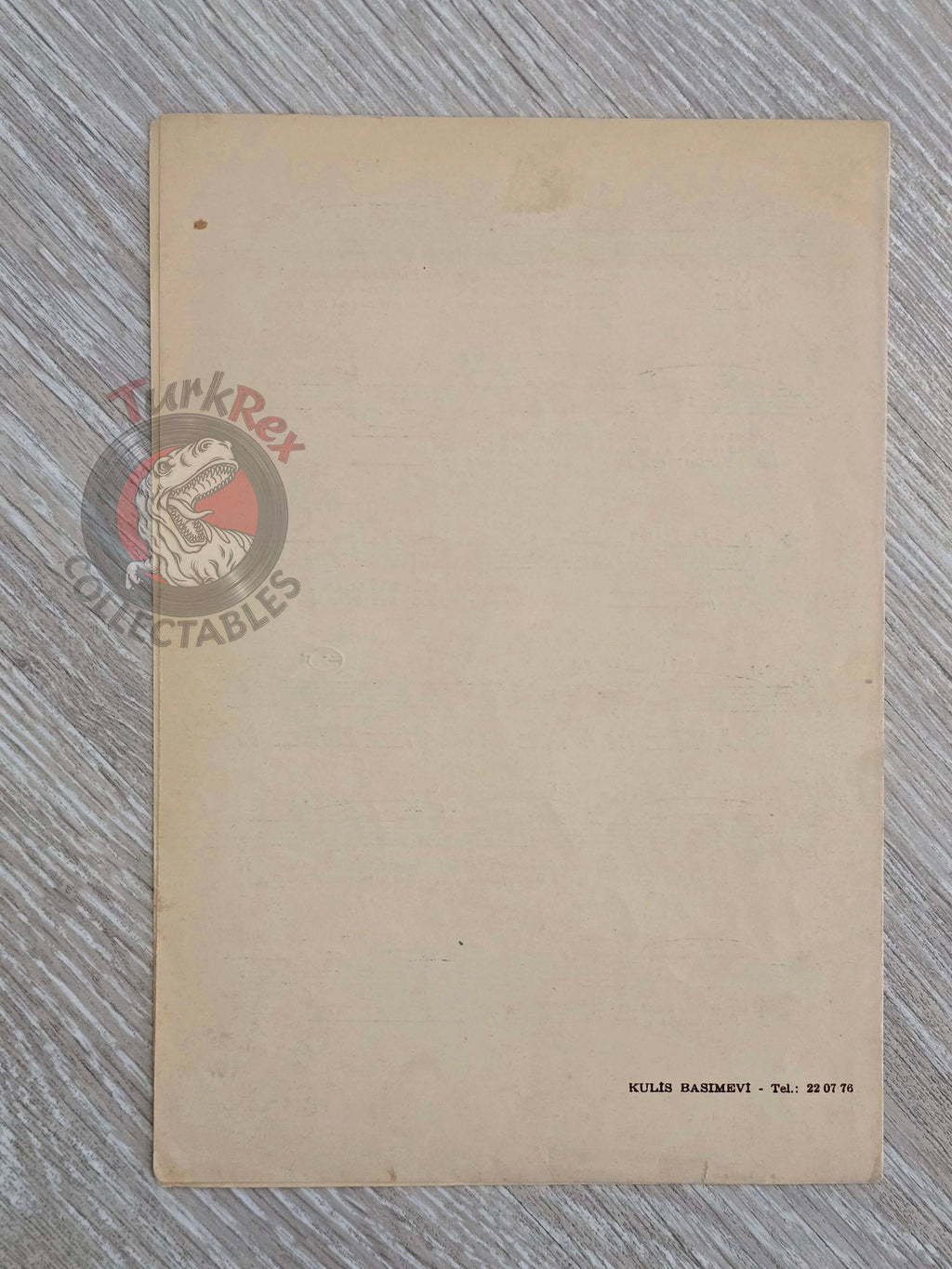 Tom Jones – Delilah Turkish Vintage Musical Notes Sheet Turkey