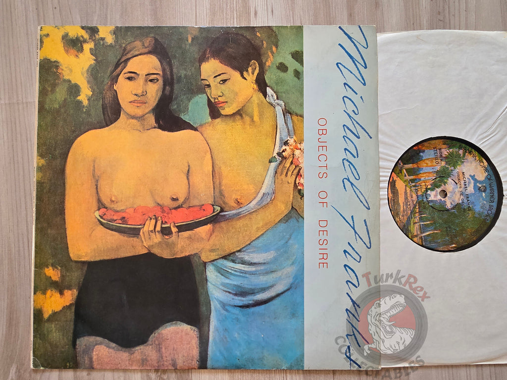 Michael Franks – Objects Of Desire Turkish Pressing Vinyl Turkey Edition