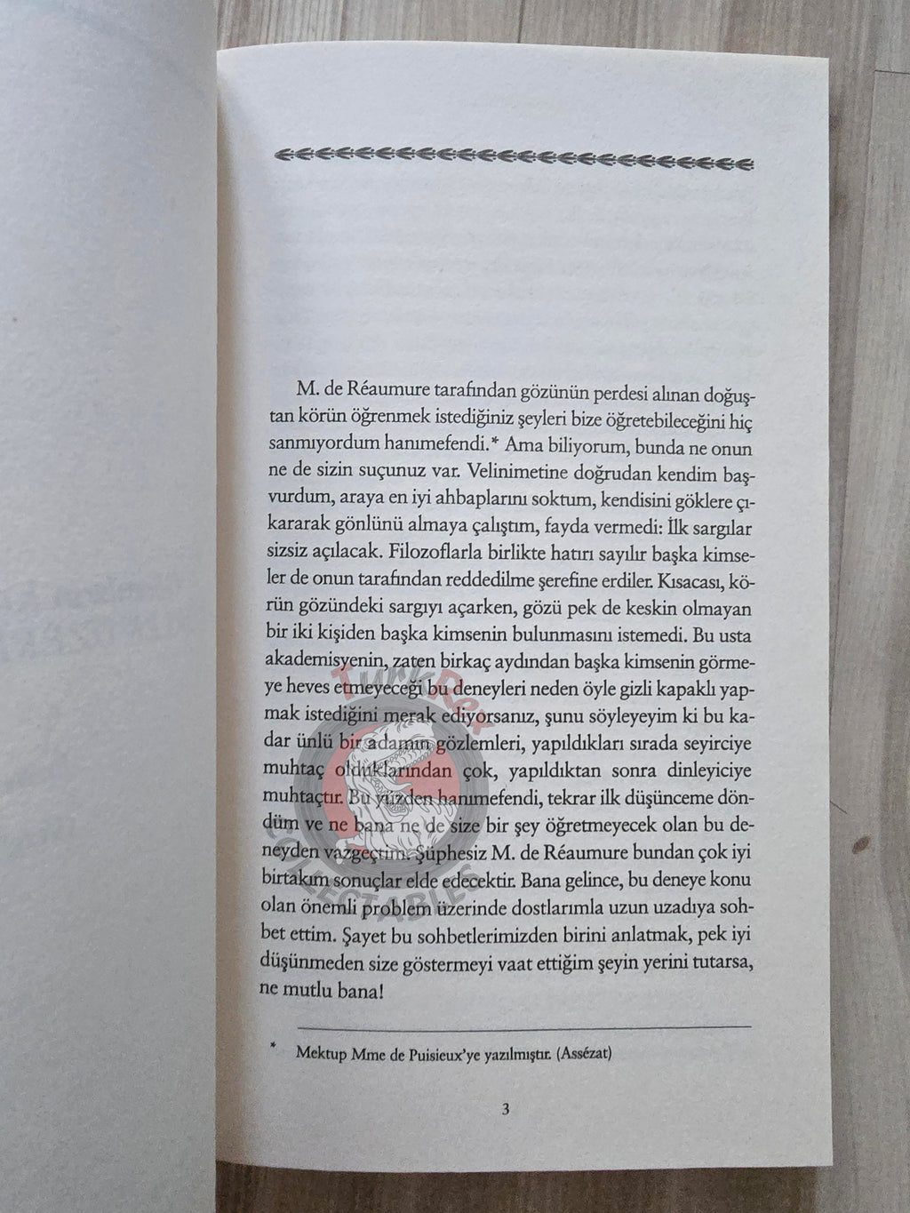 Denis Diderot – Letter on the Blind Deaf and Dumb 2012 Turkish Book Turkey