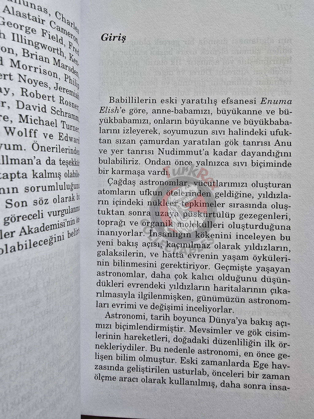 Alan Lightman – Time For The Stars 2004 Turkish Book Turkey