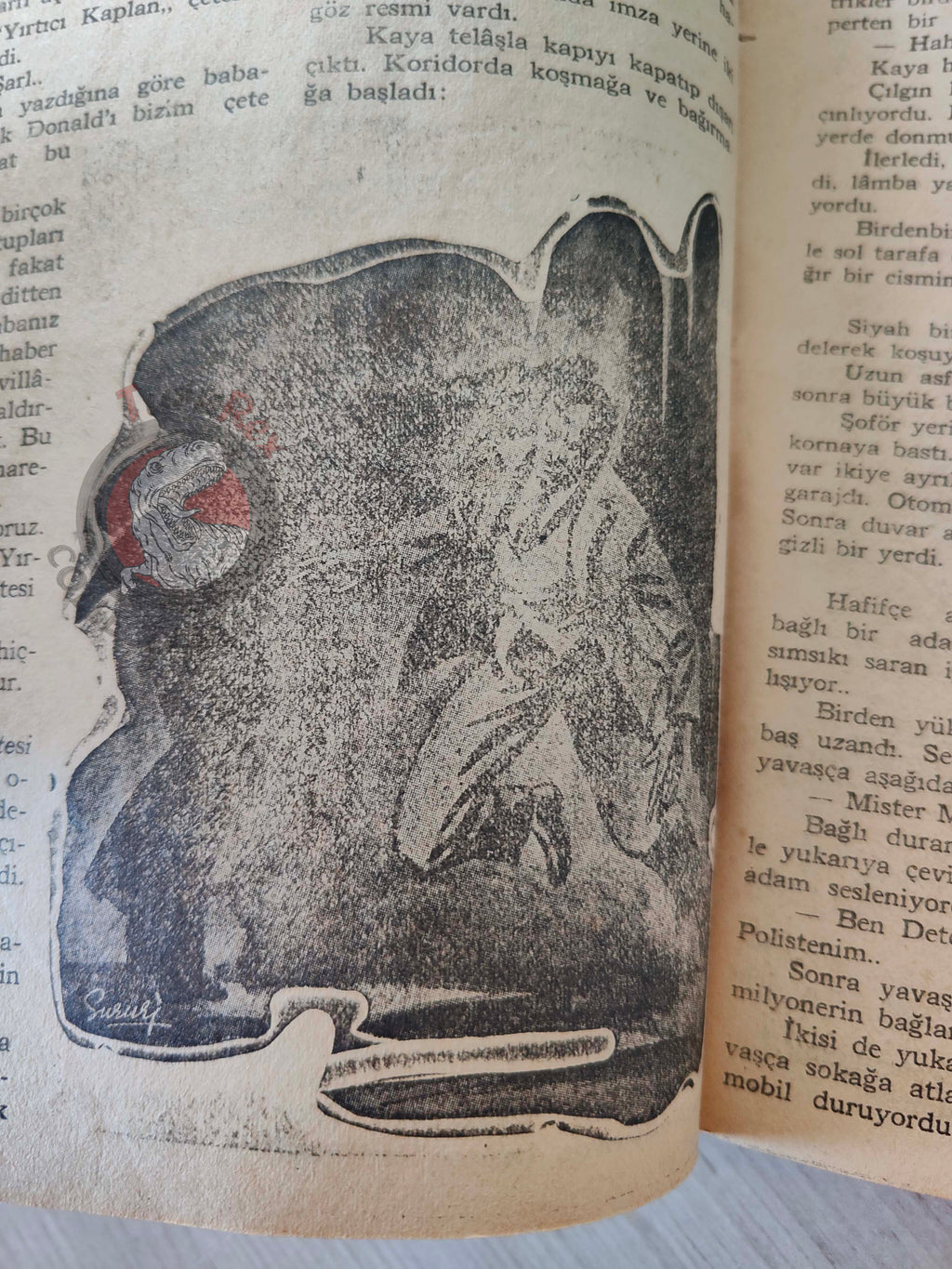 1001 Roman 1941 The East Is Burning Turkish Comic Mag Turkey