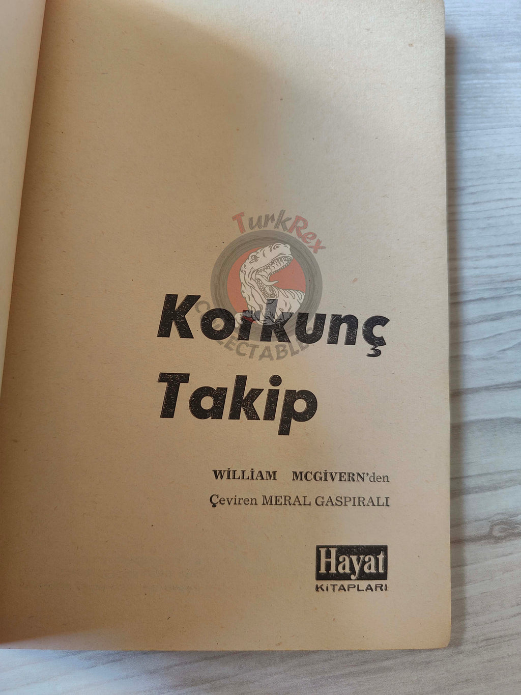 William P. McGivern – The Seven File 1963 1st Turkish Book Turkey