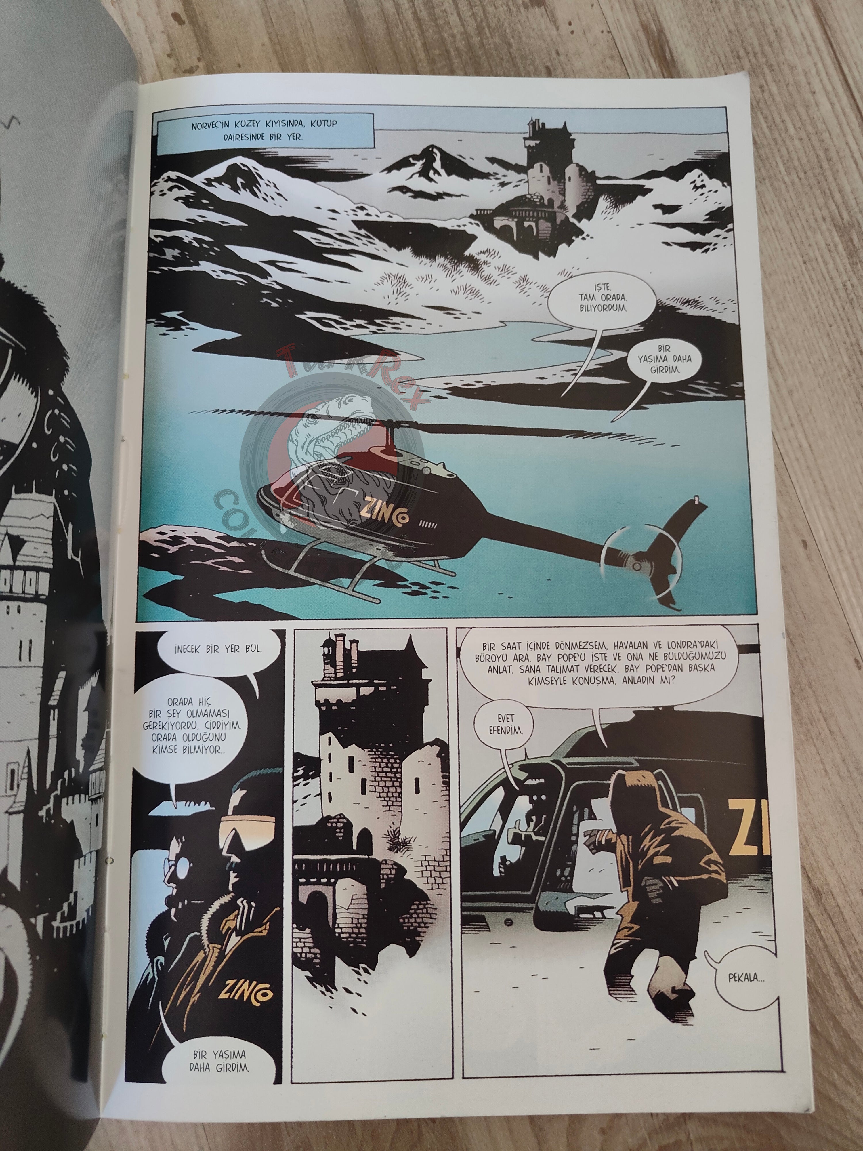 Hellboy – Wake the Devil 2003 Turkish Comic Turkey 1st