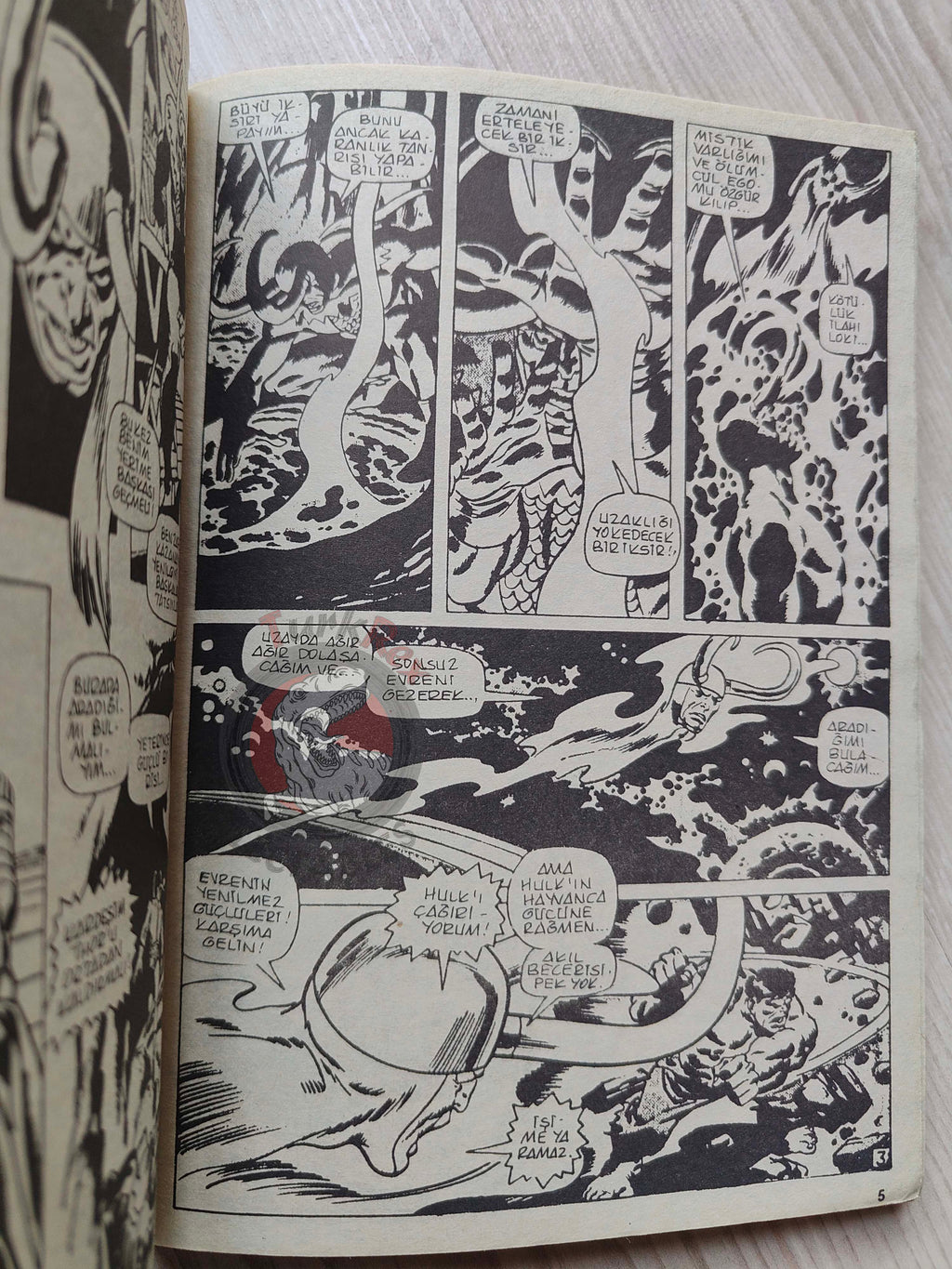 Silver Surfer Vol #2 1988 Turkish Comic Turkey #4 #5 #6  Super-Villain Classics #1