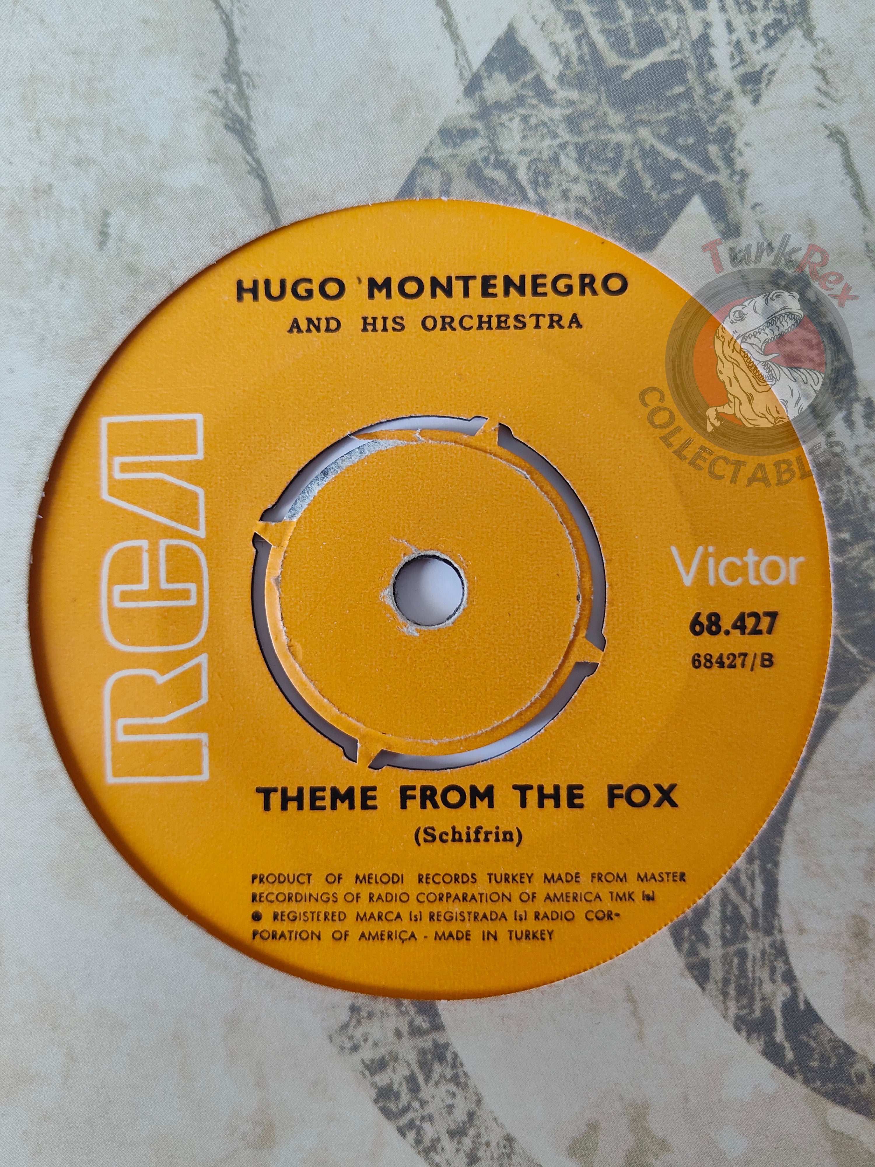 Hugo Montenegro Orchestra – For A Few Dollars More 7" Turkish Pressing Vinyl Turkey Edition 2