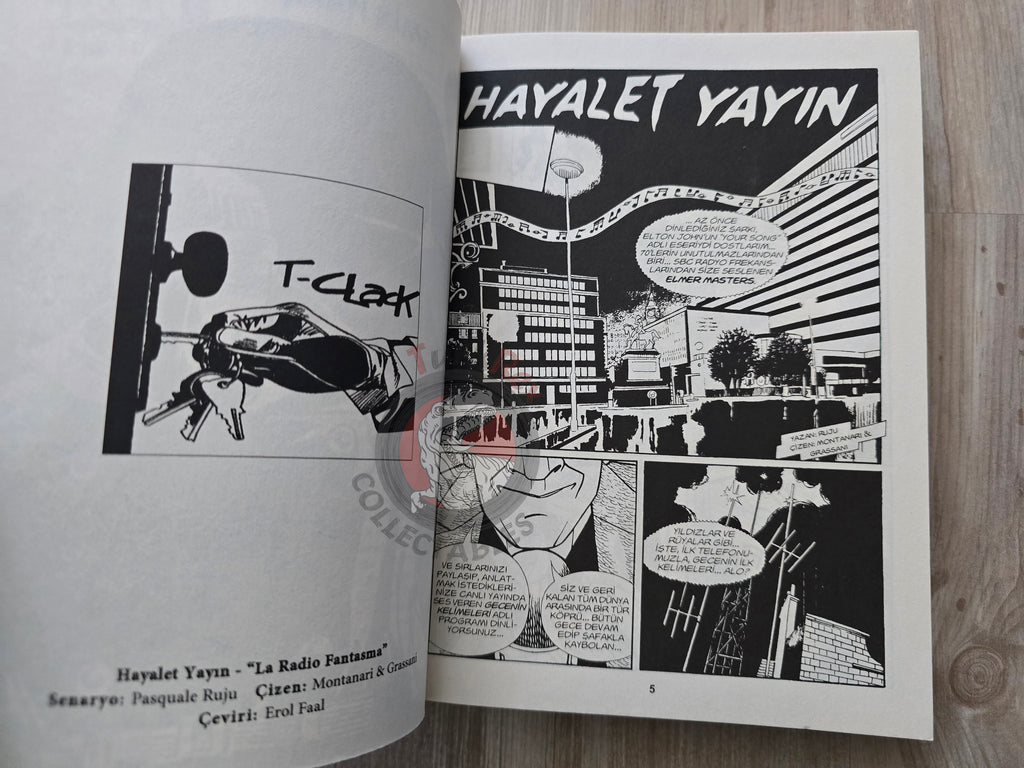 Dylan Dog Maxi #3 2012 Turkish Comic Turkey La radio fantasma