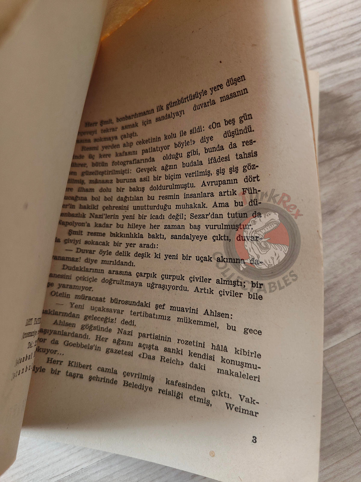 Vicki Baum – Grand Hotel 1956 1st Turkish Book Turkey