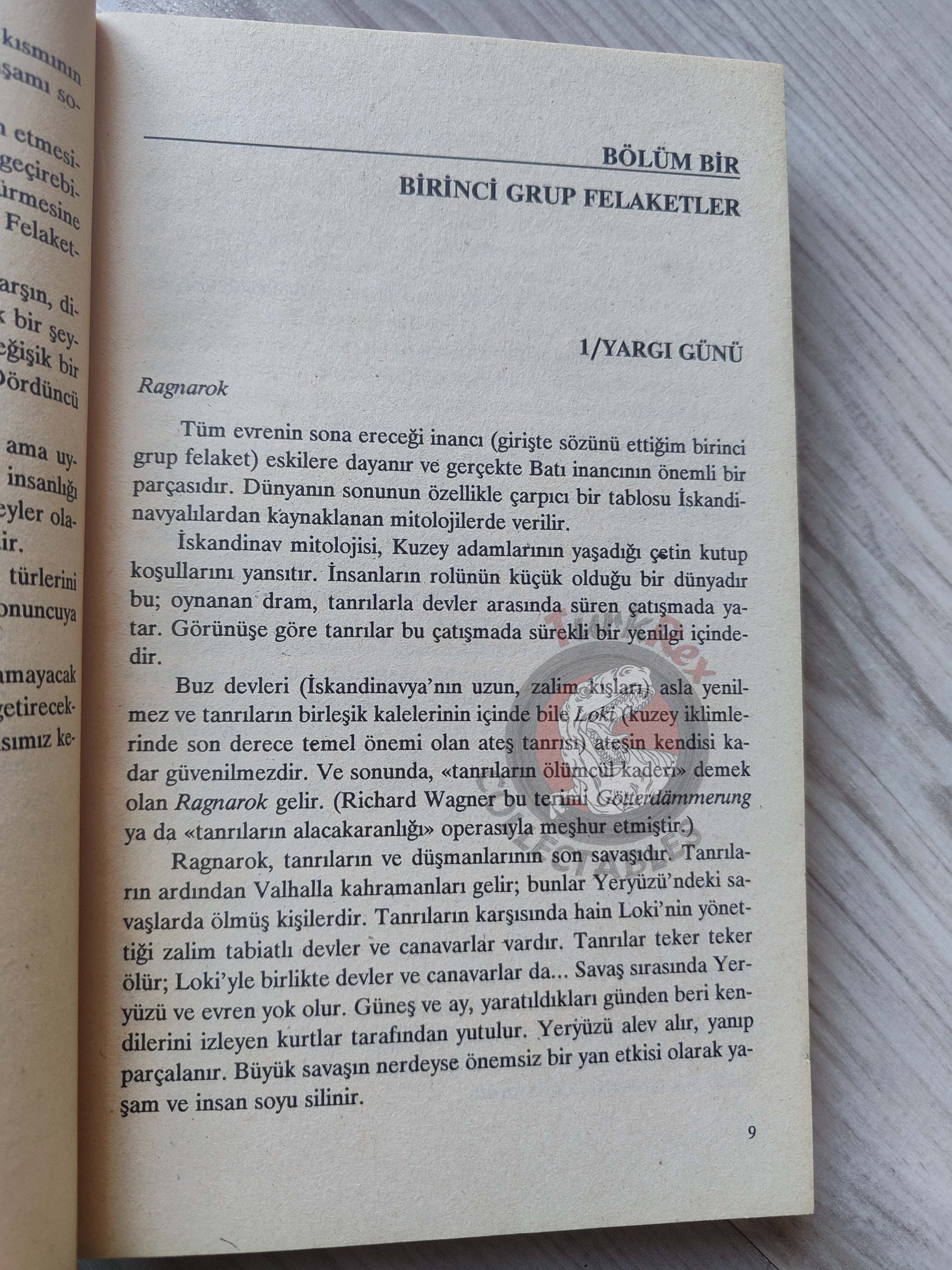 Isaac Asimov – A Choice of Catastrophes 1991 Turkish Book Turkey