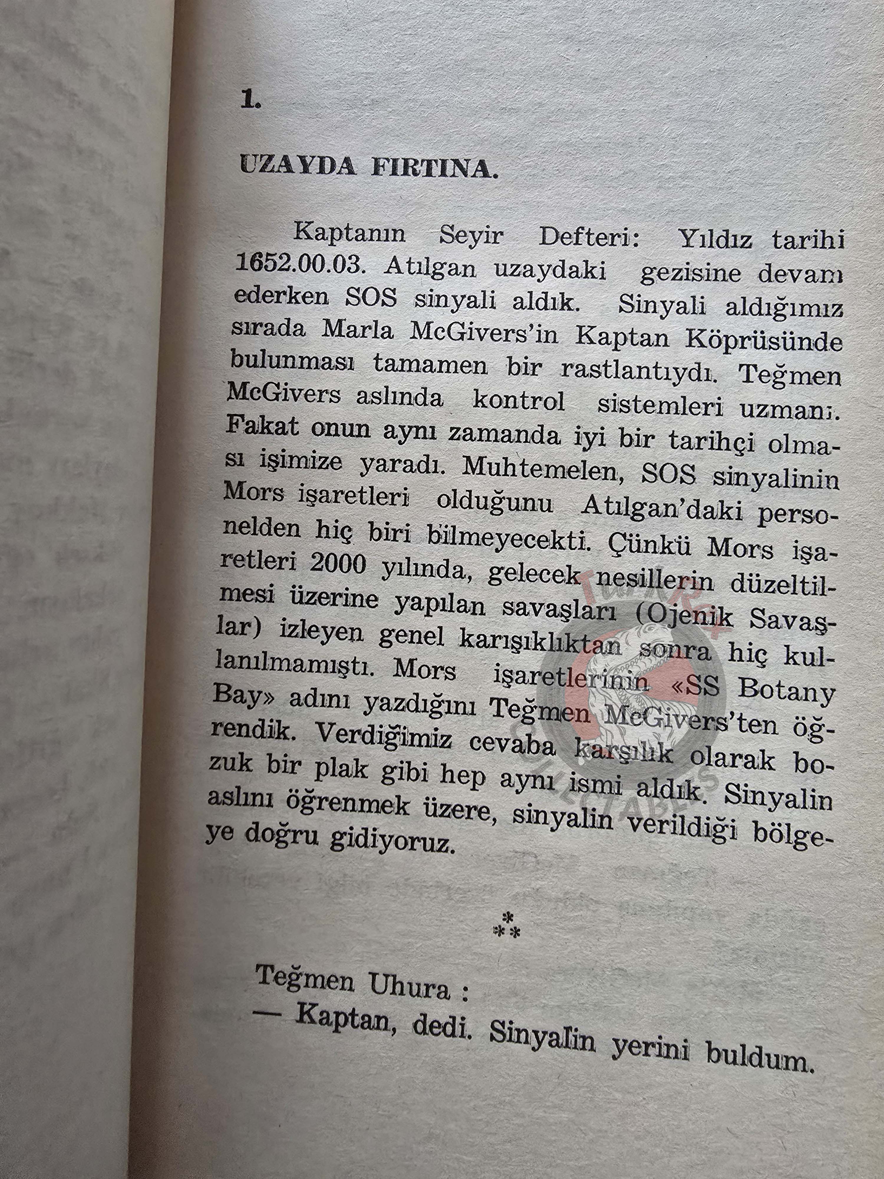 Star Trek 5 – James Blish 1973 1st Turkish Book Turkey