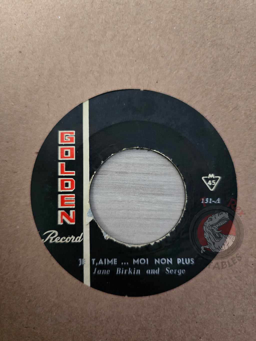 Jane Birkin And Serge Gainsbourg / Rita Cadillac 7" Iran Pressing Vinyl Iranian Edition