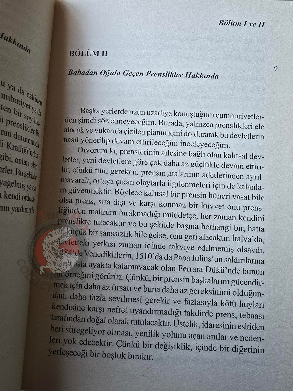 Niccolò Machiavelli – Il Principe 2004 Turkish Book Turkey