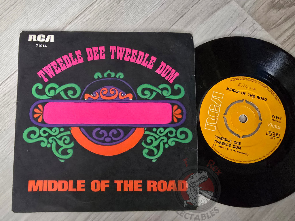 Middle Of The Road – Tweedle Dee Tweedle Dum 7" Turkish Pressing Vinyl Turkey Edition 2