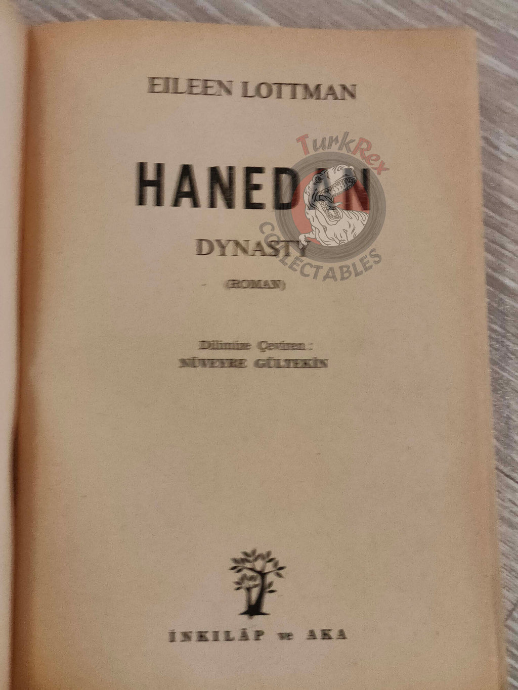 Eileen Lottman – Dynasty 1984 1st Turkish Book Turkey Tv Series
