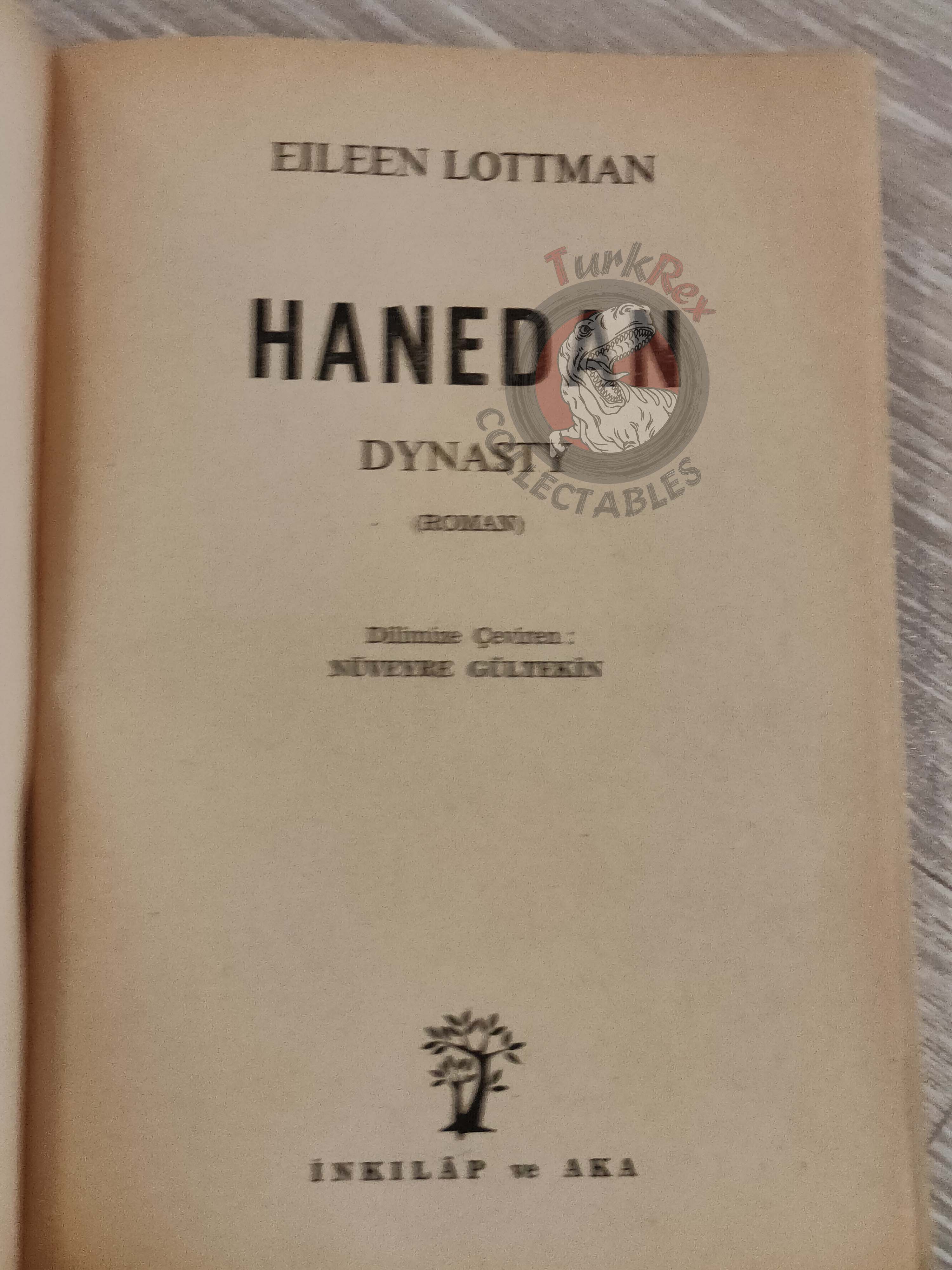Eileen Lottman – Dynasty 1984 1st Turkish Book Turkey Tv Series