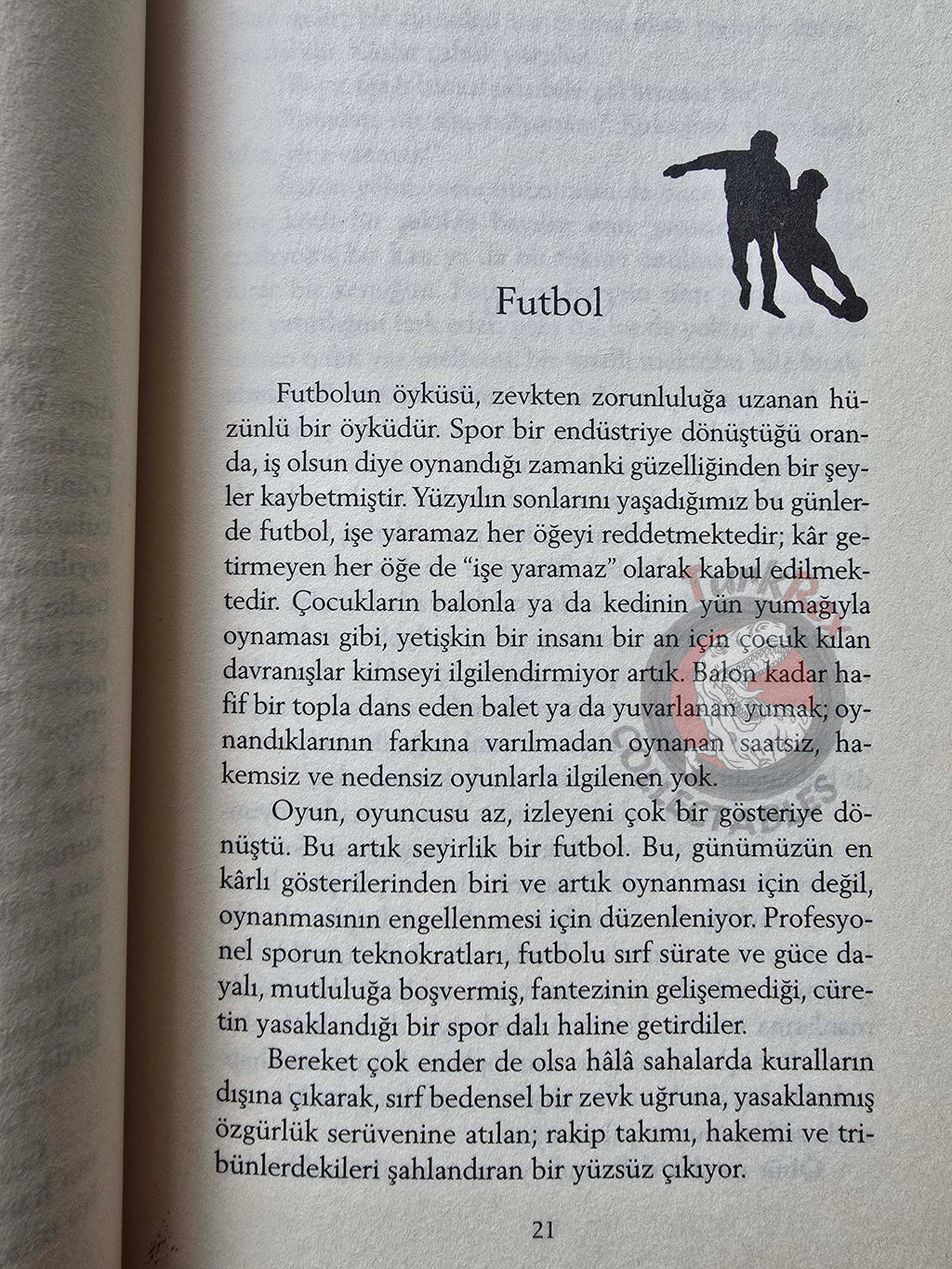 Eduardo Galeano – Football in Sun and Shadow 2014 Turkish Book Turkey