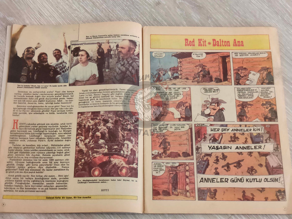Milliyet Çocuk #18 1982 Turkish Comic Turkey The Famous Five Bernard Prince Tarzan Stefi