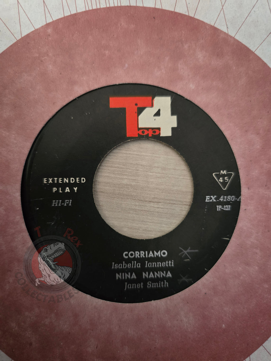 Isabella Iannetti / Janet Smith / Bruno Venturini 7" Iran Pressing Vinyl Iranian Edition