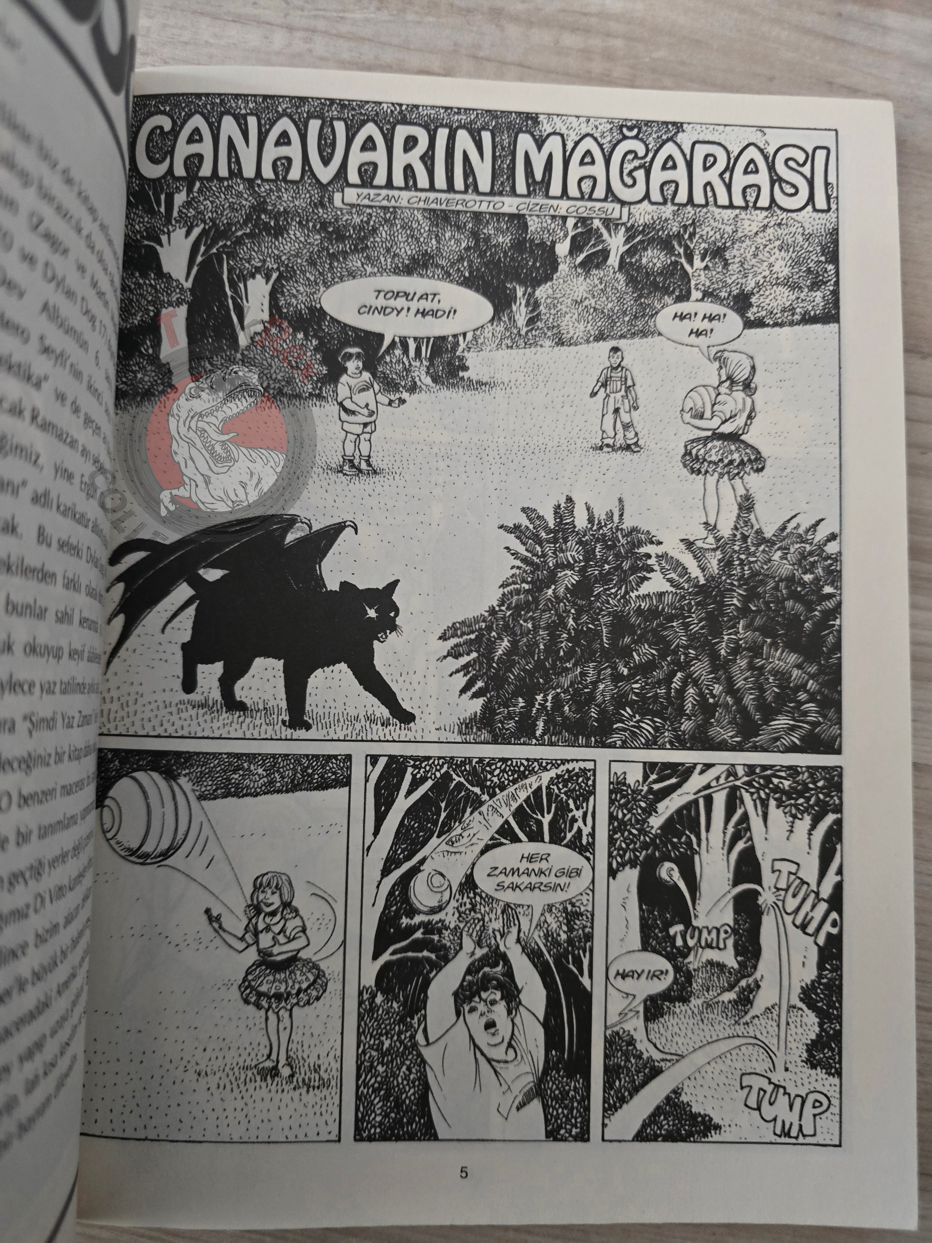 Dylan Dog #17 2016 Turkish Comic Turkey #115 L'antro della belva