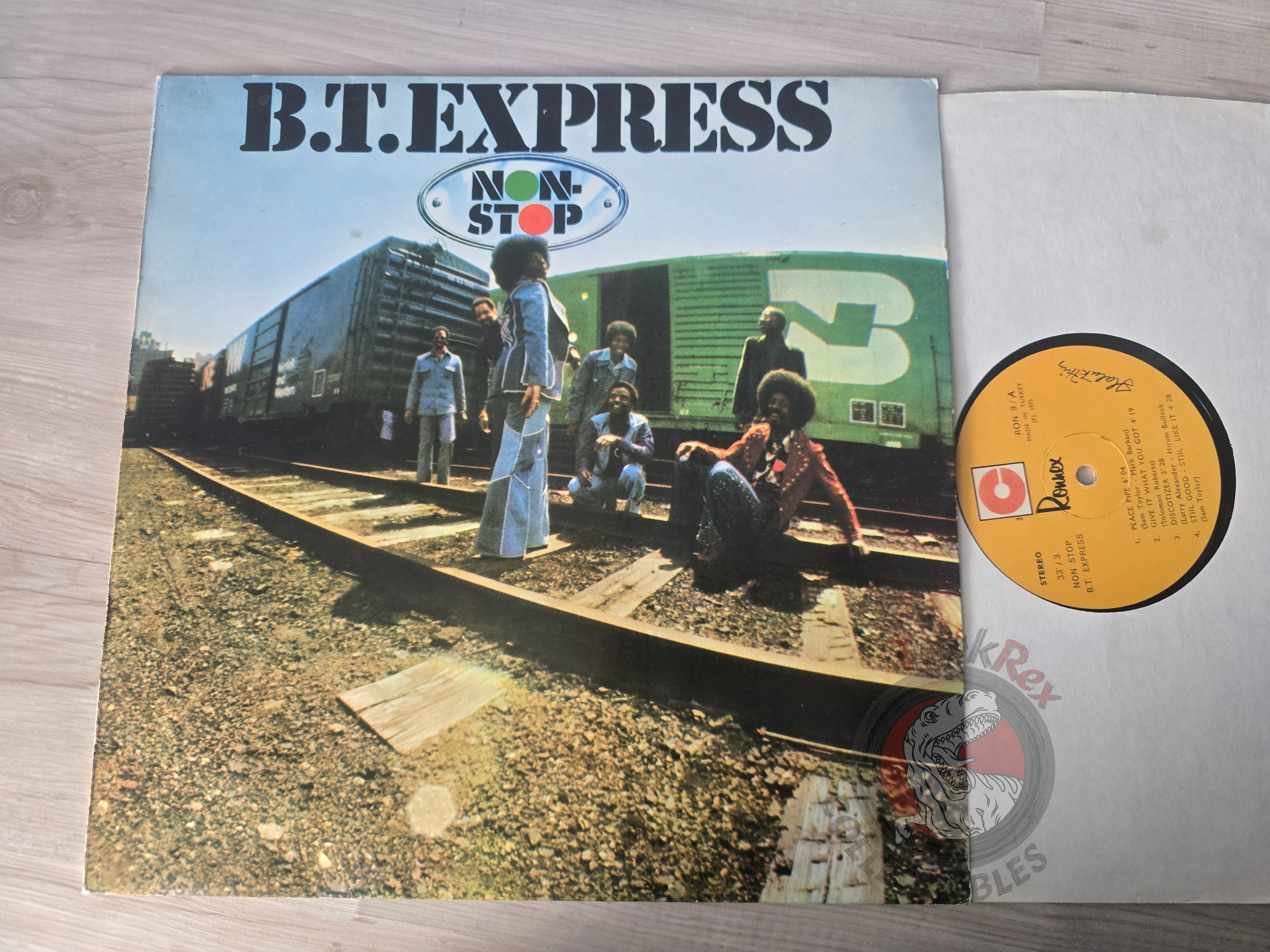 B.T. Express – Non-Stop Turkish Pressing Vinyl Turkey Edition